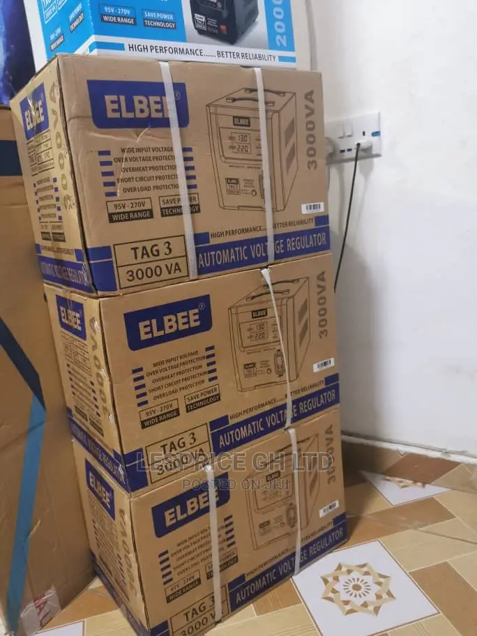 Exclusive Power at Elbee 3000VA Stabilizer