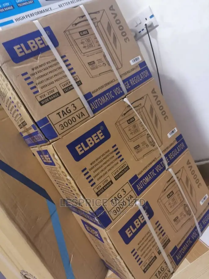 Elbee 3000VA Power Plus Auto Stabilizer