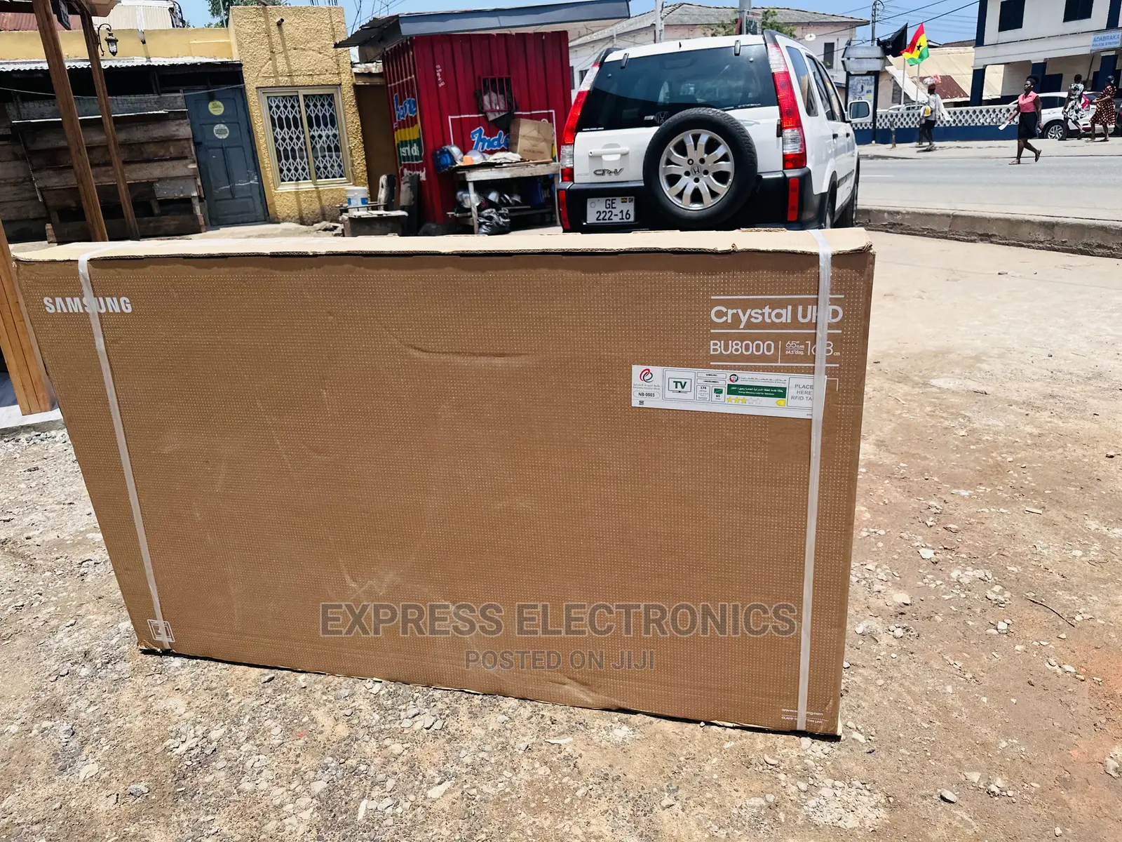 Heavy Sound Effects Samsung 65”Bu8000 UHD Smart Tv 