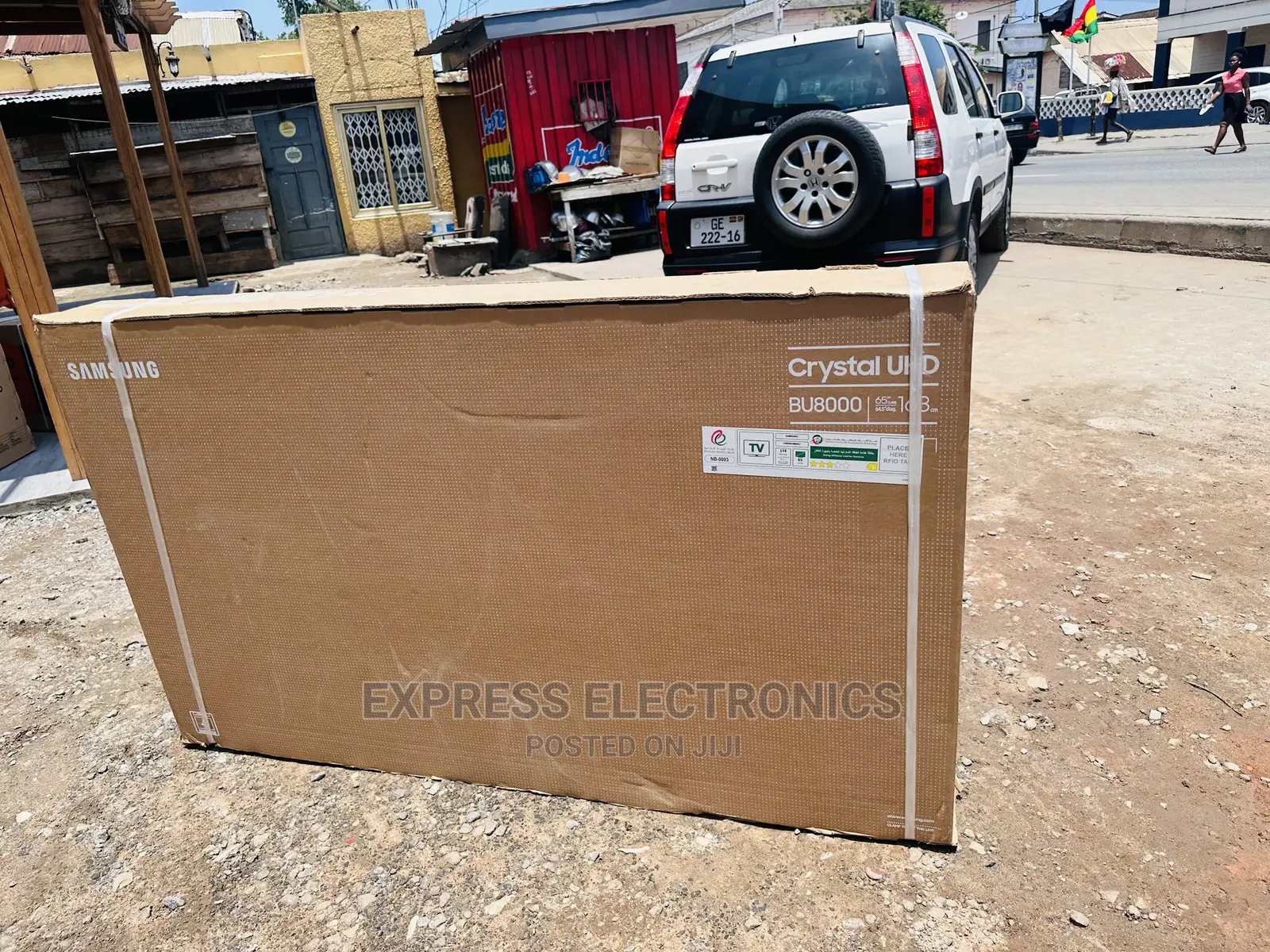 Heavy Sound Effects Samsung 65”Bu8000 UHD Smart Tv 