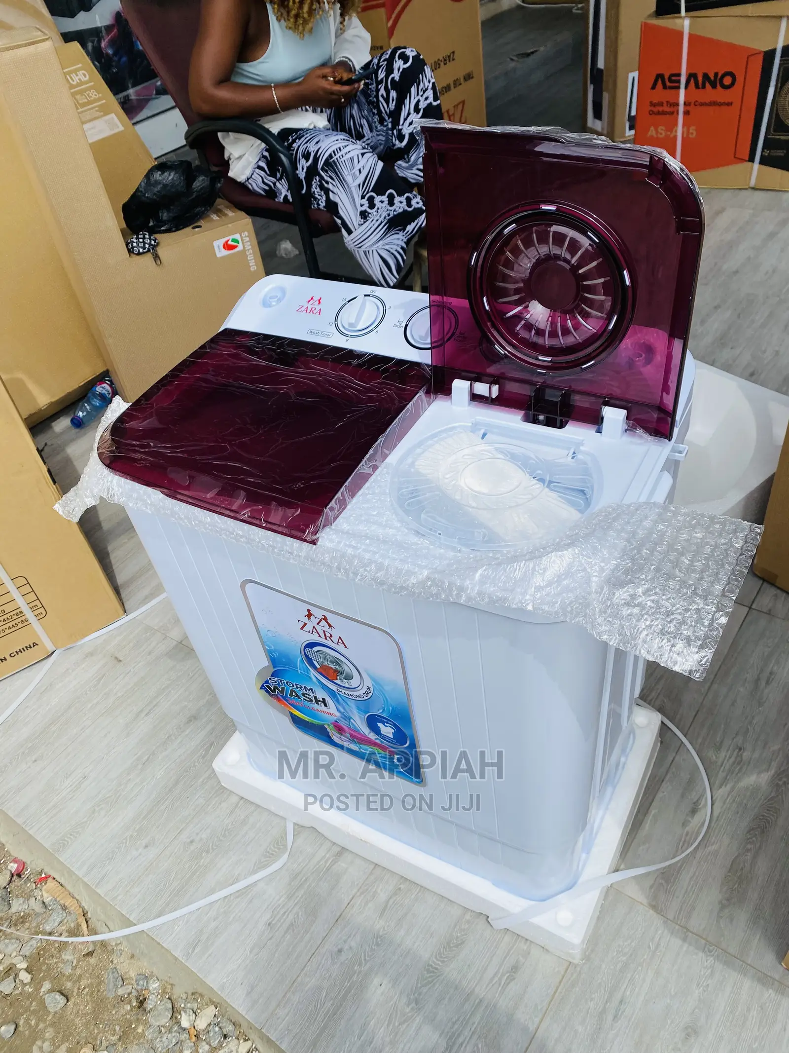 Original 5kg Zara Washing Machine Available Now.