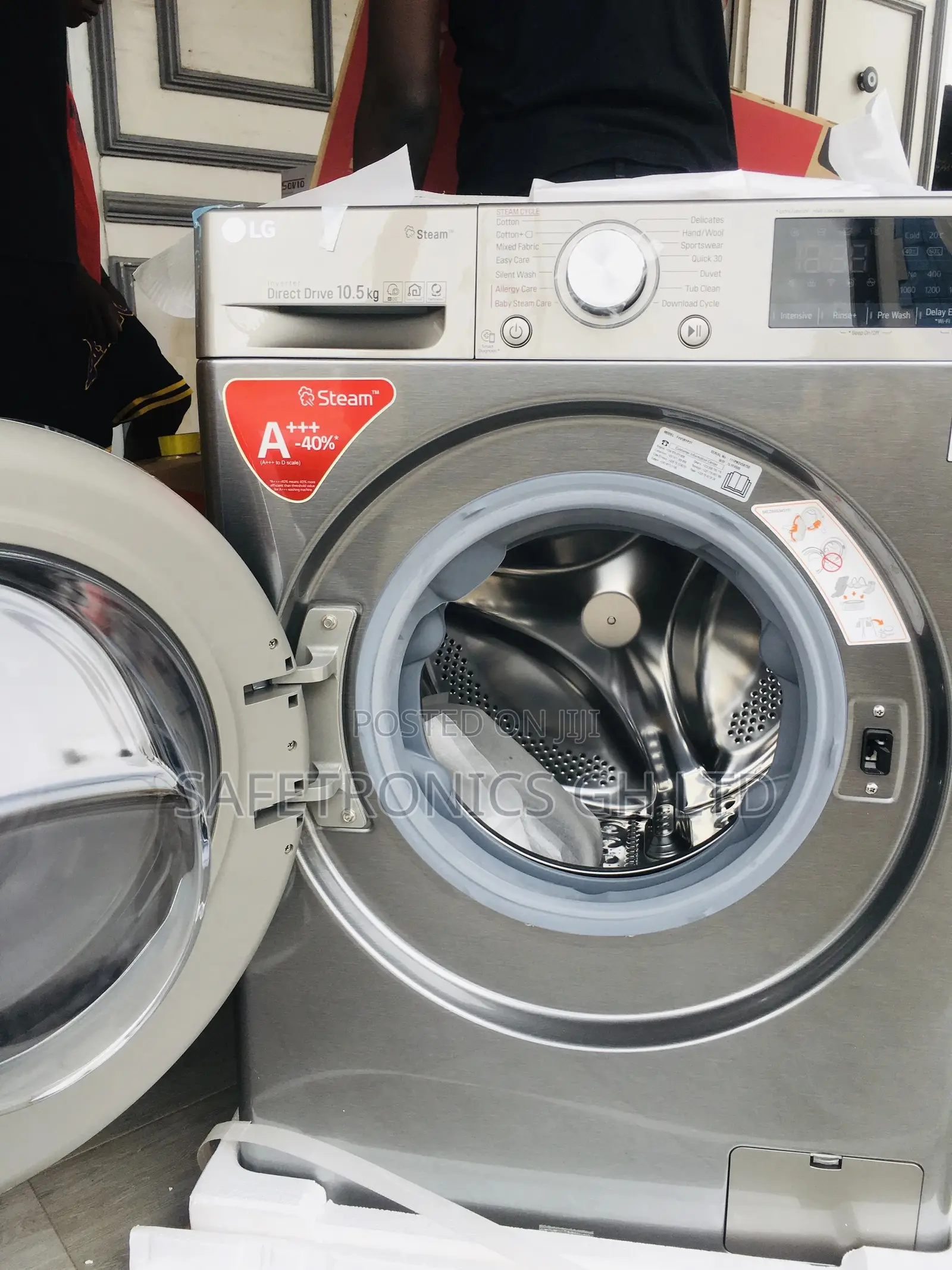 Washingmachine 10.5kg Frontload Lg Fullyautomatic