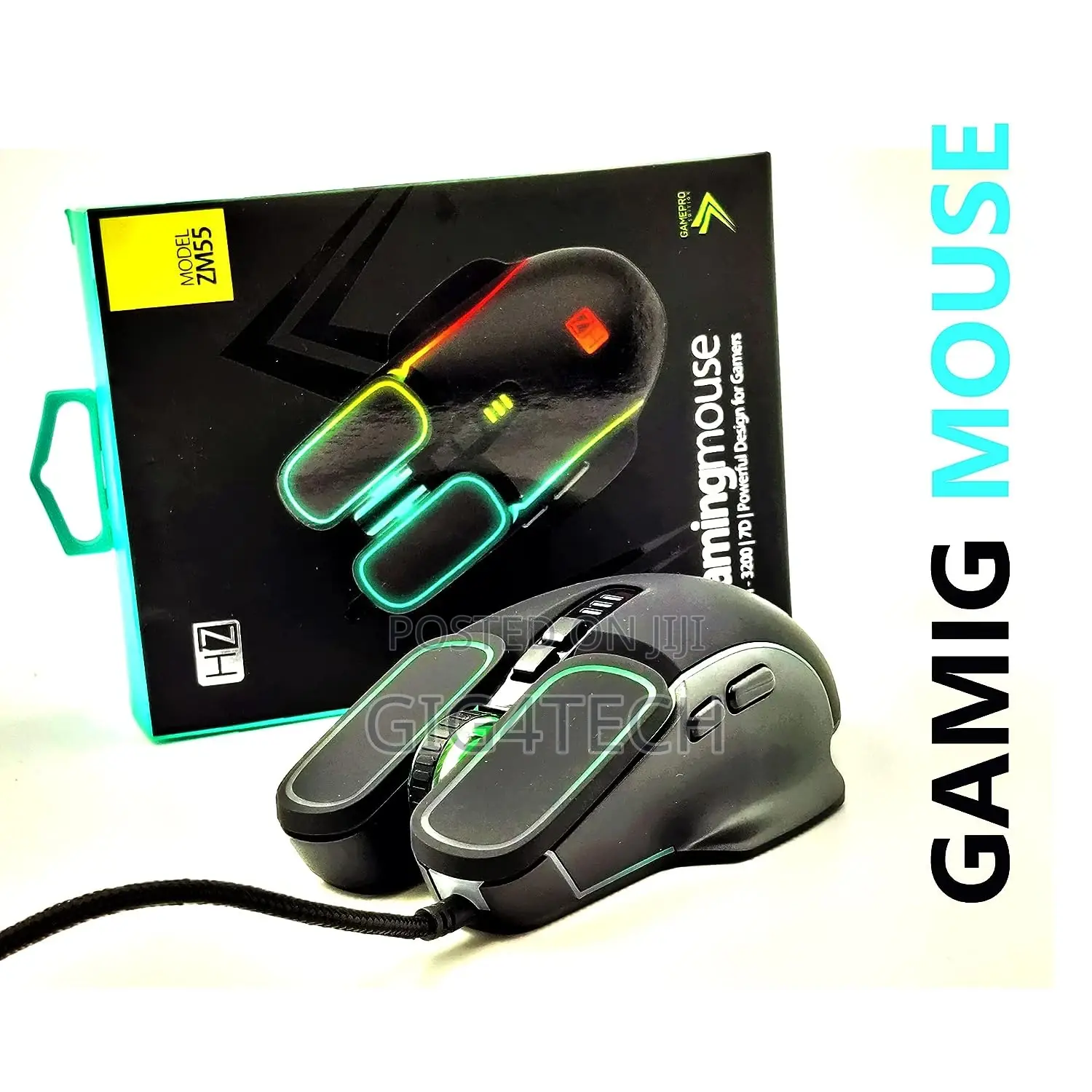 Heatz Professional Gaming Mouse Zm55