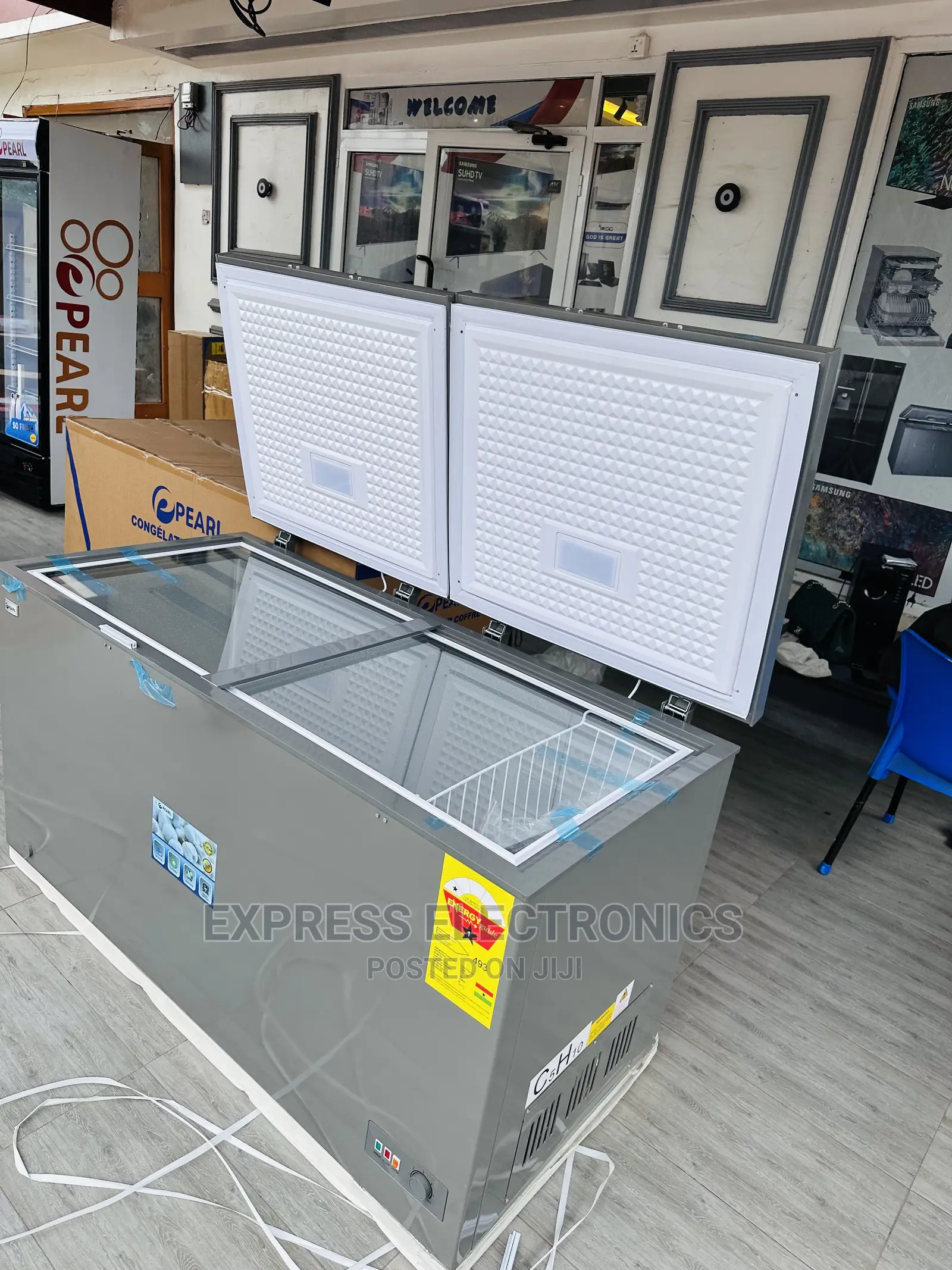 High Purchase Pearl Chest Freezer Double Door PCF-550 400l