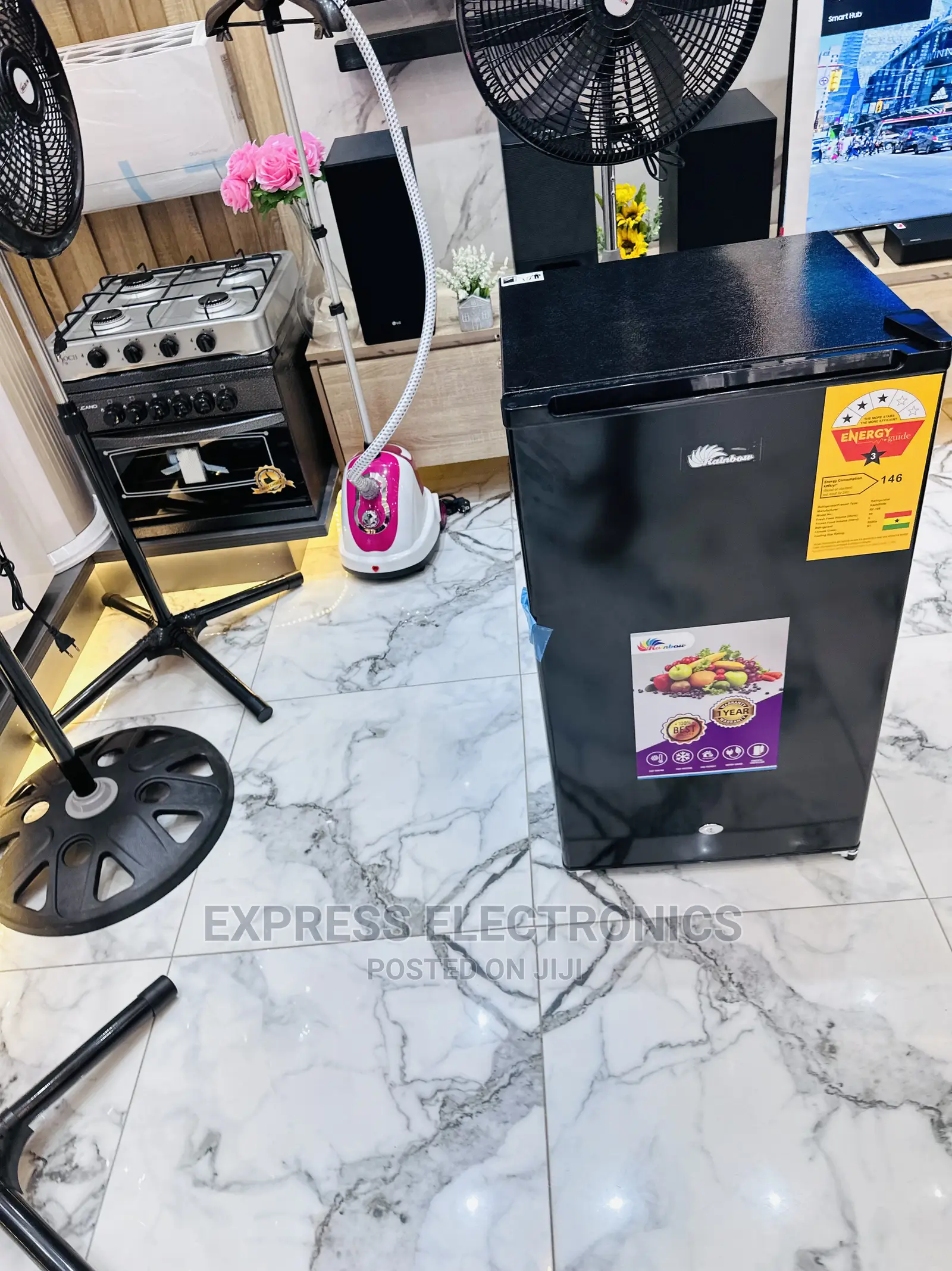 Instead Cooling Rainbow  Table Top Fridge Single Door
