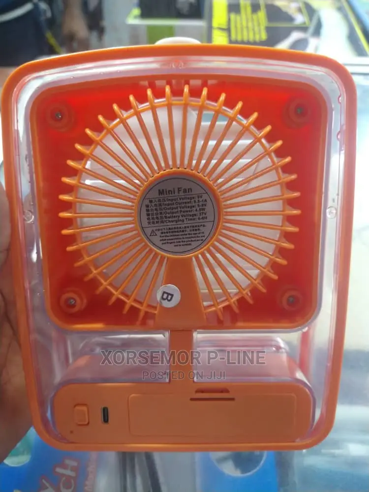 Desktop Ac Rechargeable Fan