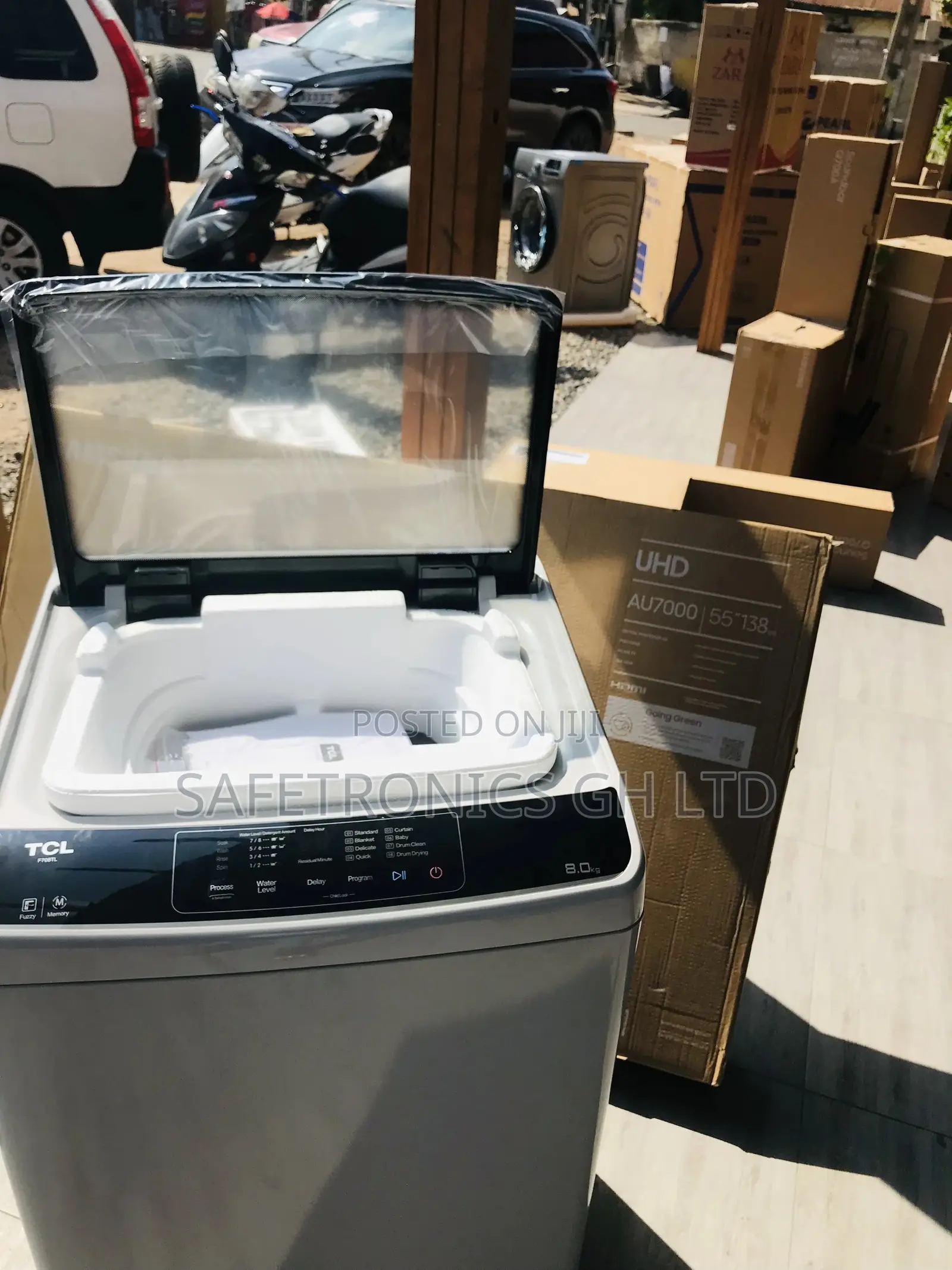 8kg 85kggf708tl Washingmachine Semiautomatic TCL Topload