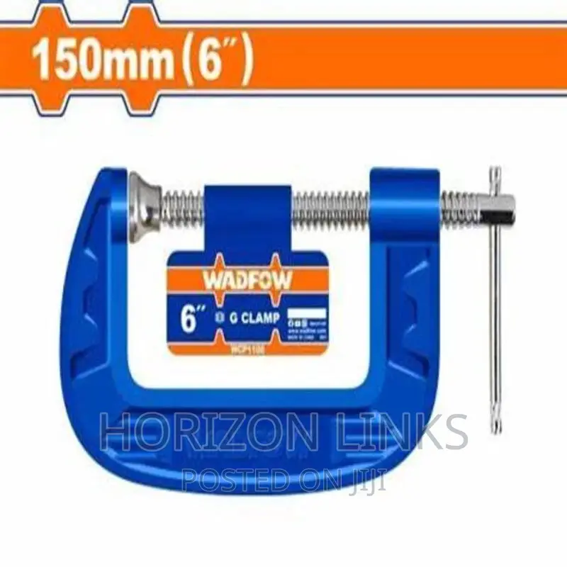 WADFOW WCP1106 6 Inch Body Cast Iron G Clamp