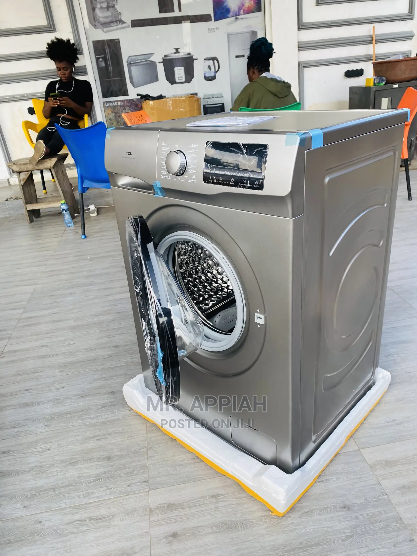 Brand  New TCL P609fl 9kg Front Load Washing Machine.