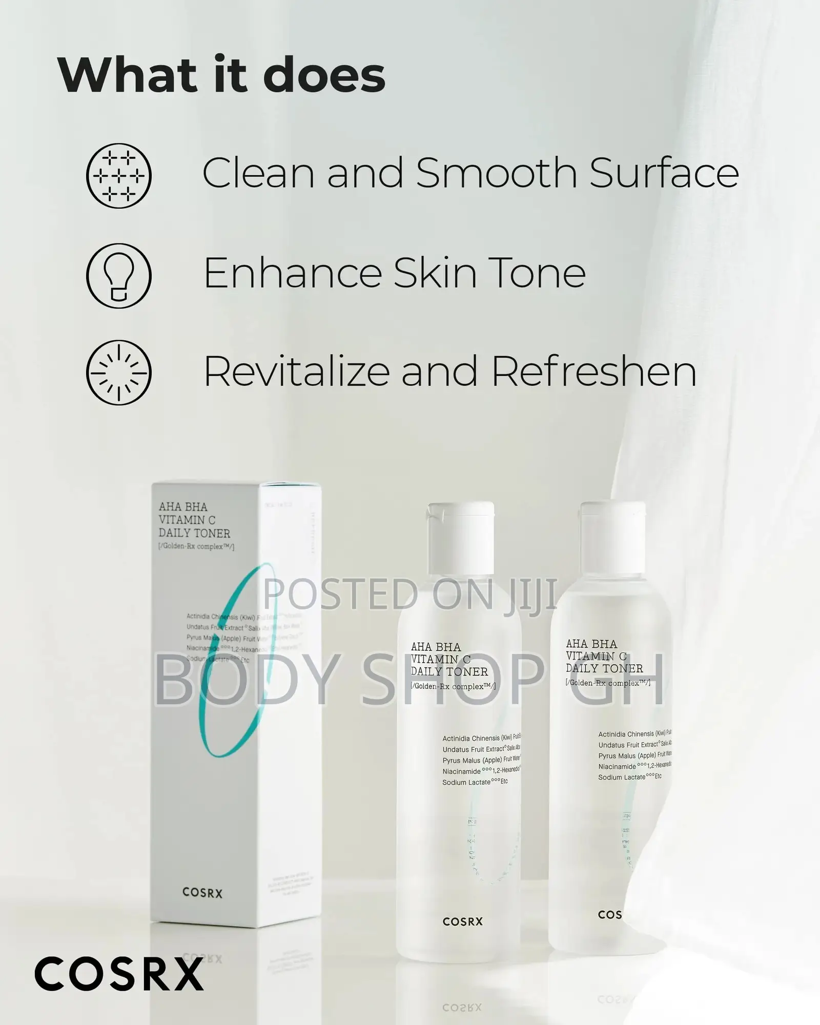 COSRX Refresh ABC Daily Toner 150ml, 5.07 Fl.Oz