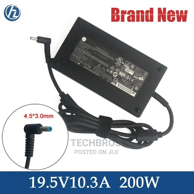 HP ZBOOK Blue Pin Charger 200W