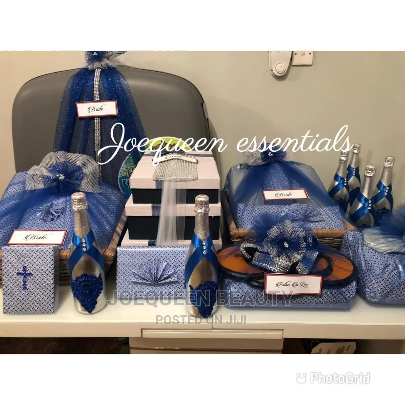 Wrapping and Bottle Decor