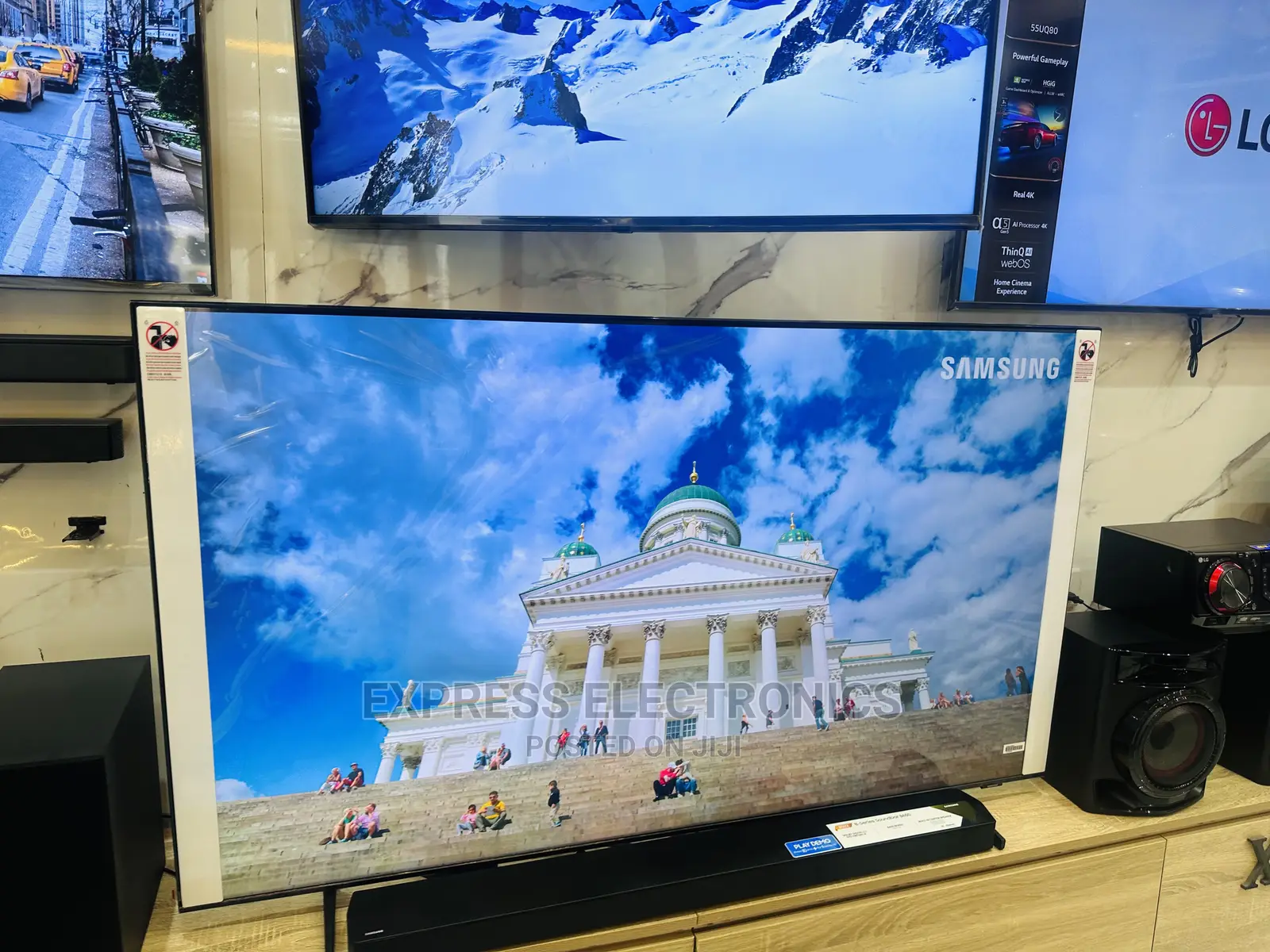 Authentic Glossy Sleek UHD Smart Samsung 85”Bu8000