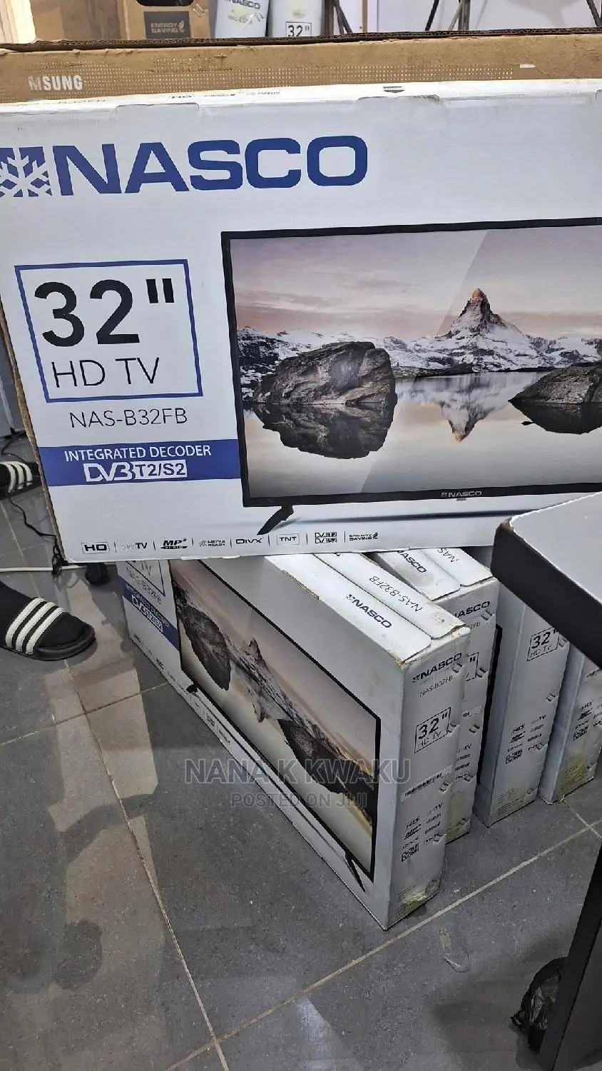 + Free Wall Mount Nasco 32inches Led Digital Tv