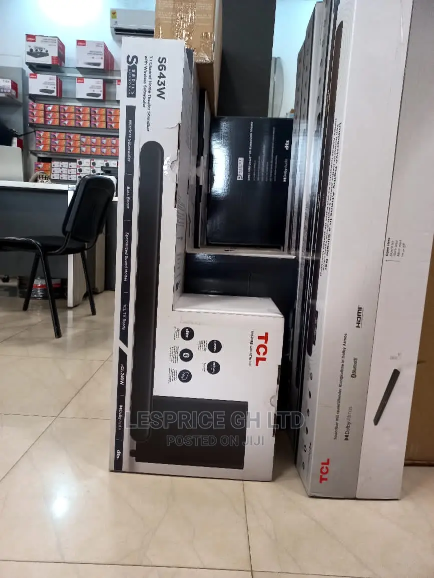 TCL Sound Bar Withoriginal Sub Woofer