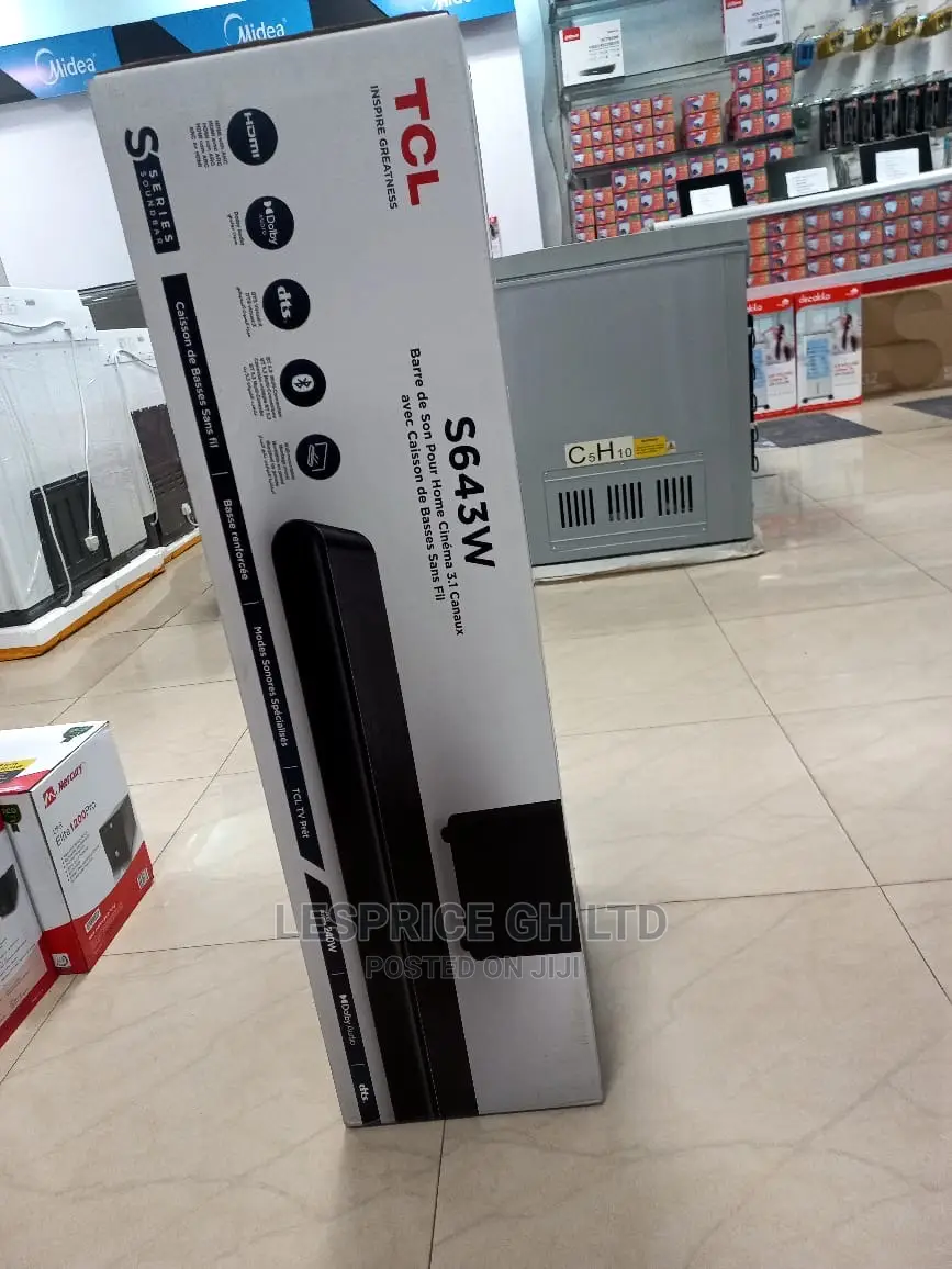 Quality Brand New TCL 3.1 Ch Bluetooth Sound Bar