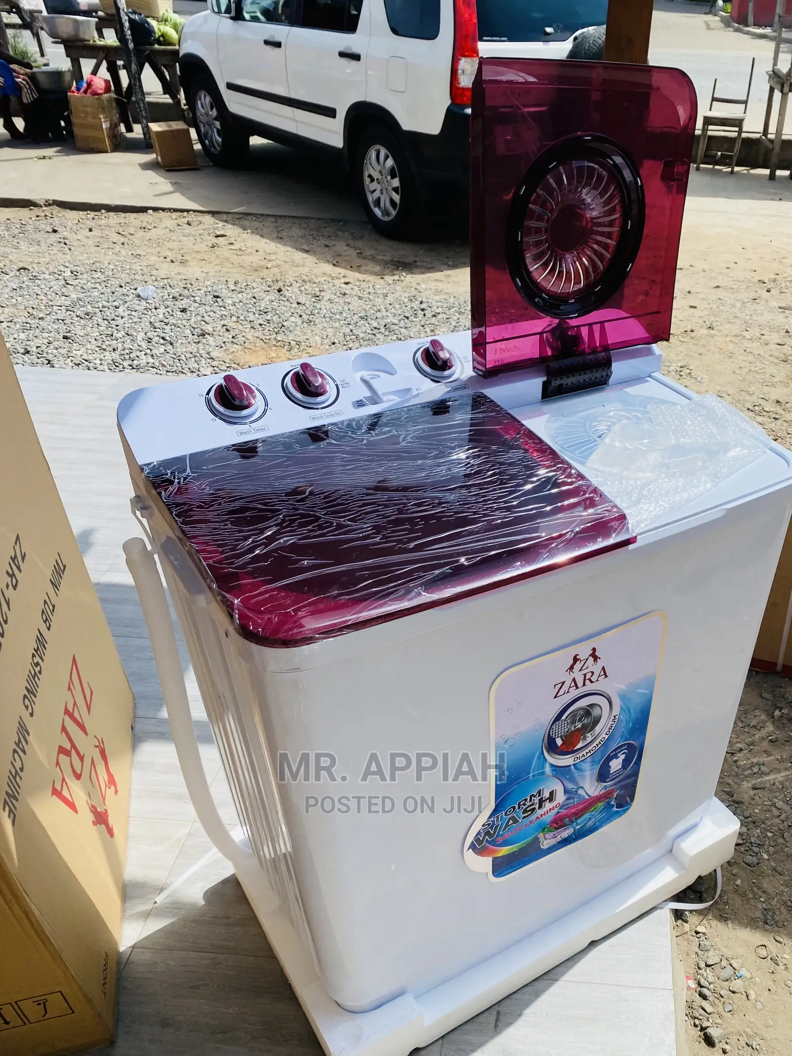 Reliable 12kg Zara Top Load Washingmachine 