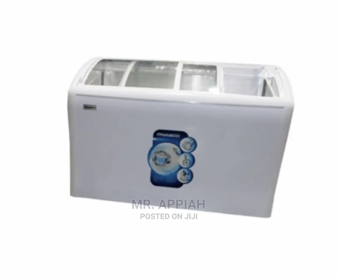 Original Nasco Icestream Display Freezer(White)400L.