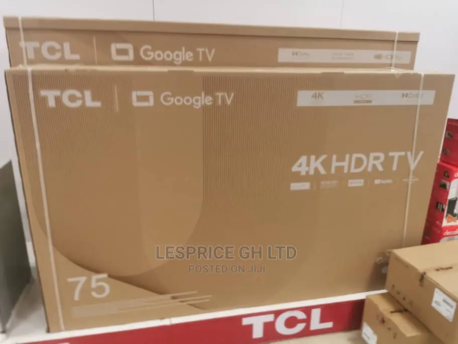 TCL 75” Android Smart UHD Google TV