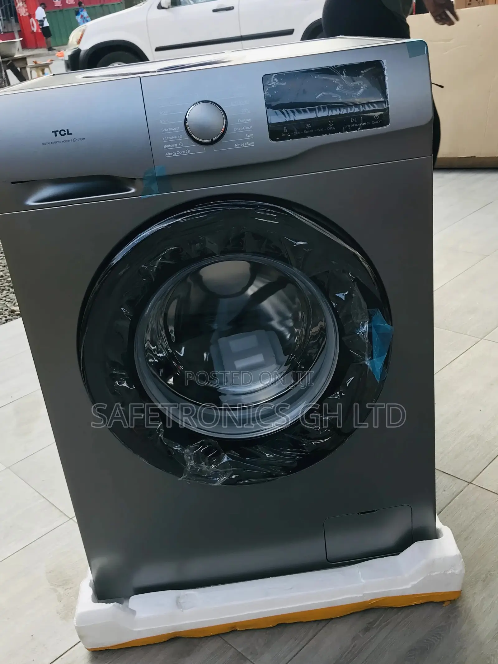 Washingmachine Frontload Fullyautomatic TCL 9kg New P609fl