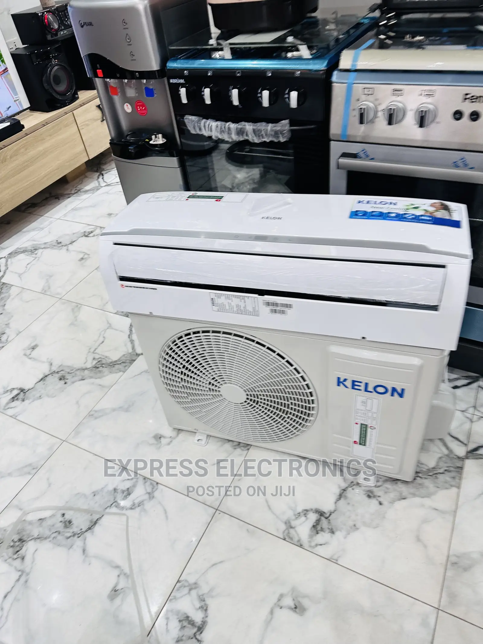 Rapid Cooling Airflow Split R410 Gas Kelon 1.5hp AC