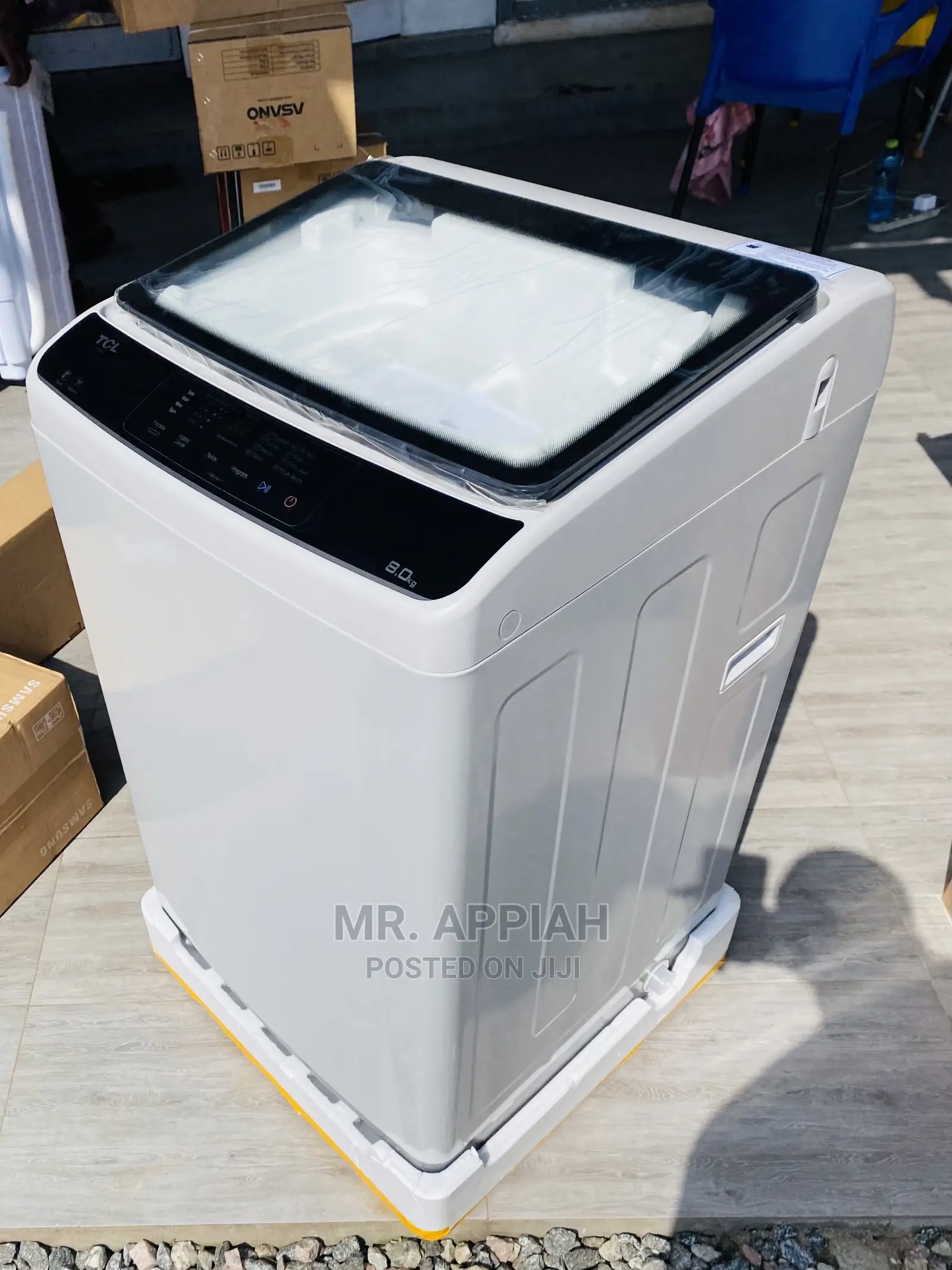 Reliable TCL 8kg Top Load Washingmachine 85kggf708tl.