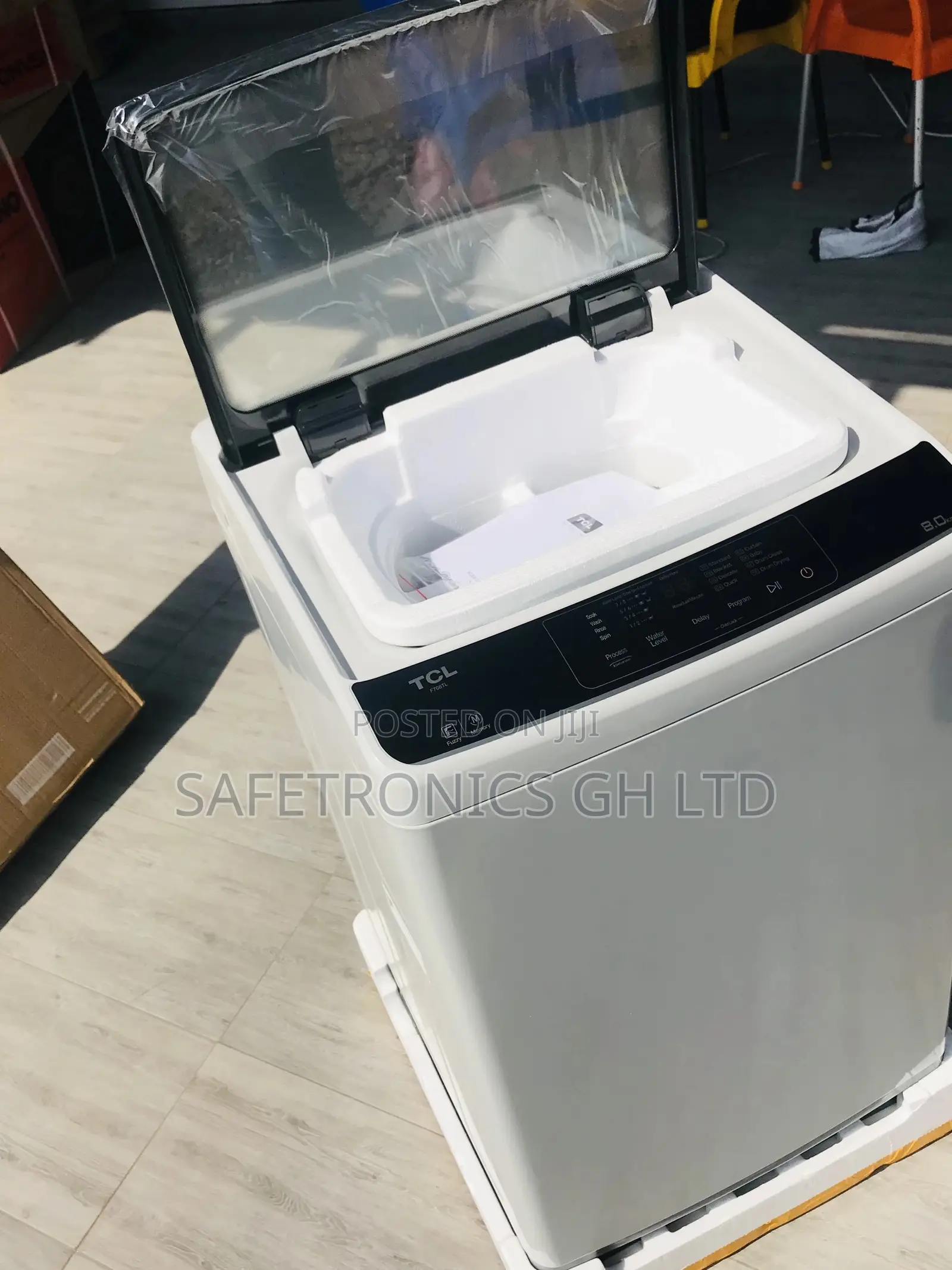 85kggf708tl TCL 8kg  Topload Washingmachine