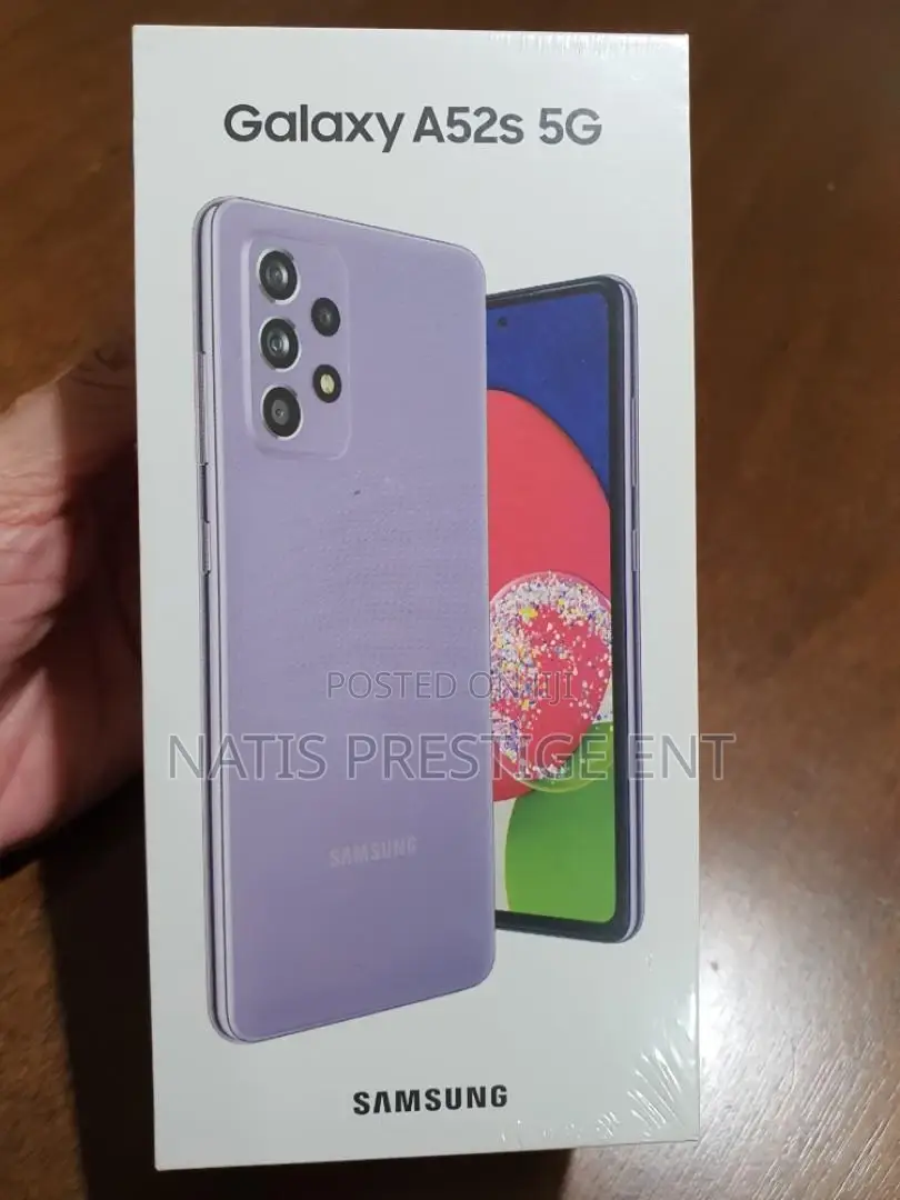 New Samsung Galaxy A52s 5G 128 GB Blue