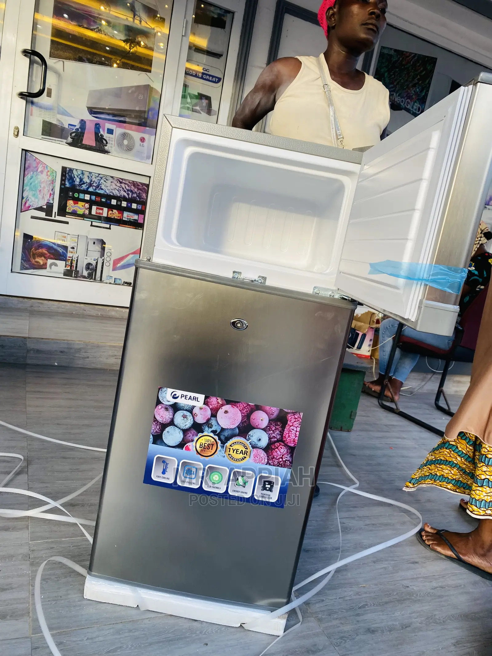 Nice Pearl Double Door Refrigerator(10T) 