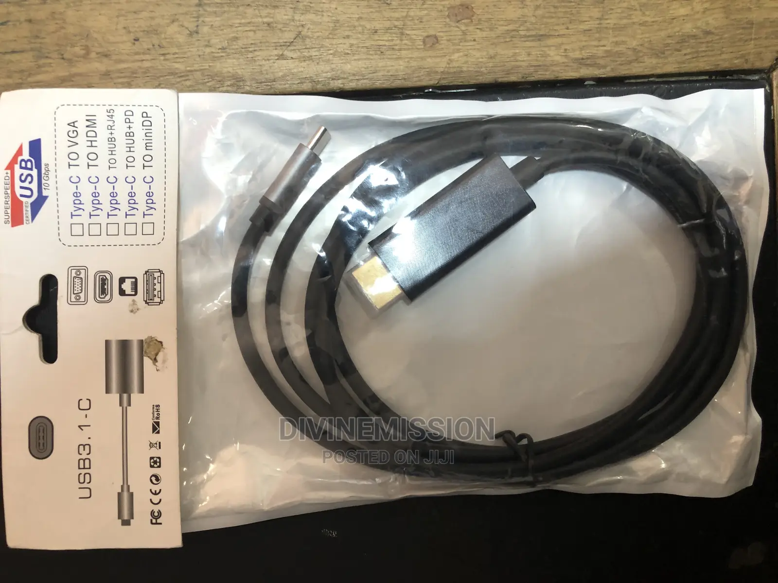 Type C to HDMI Cable