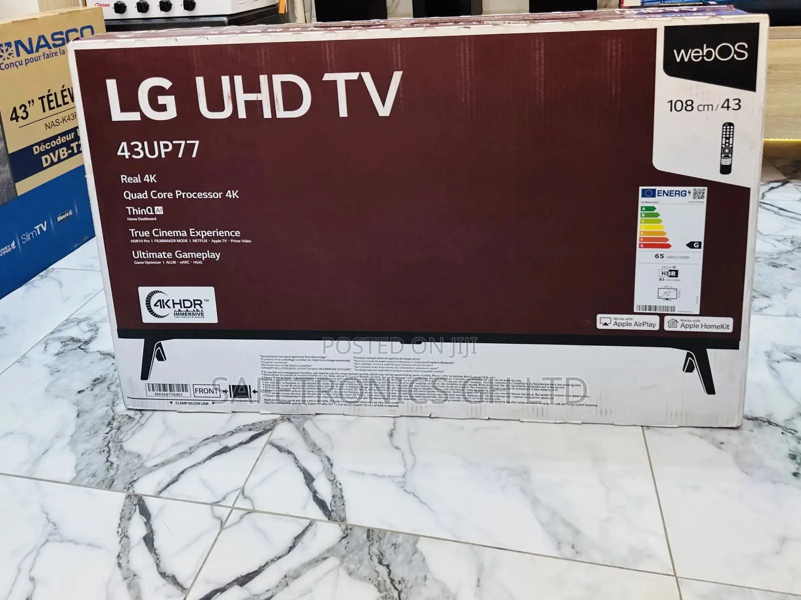 43 Inches Glossy LED UHD Best Quality UP77 LG Tv