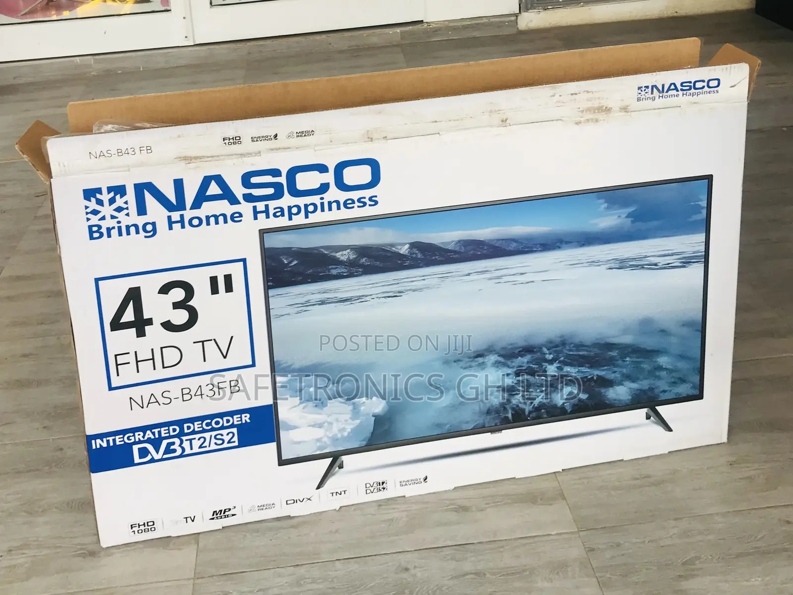 Digital Satellite Nasco 43 Inches Glossy LED  Tv