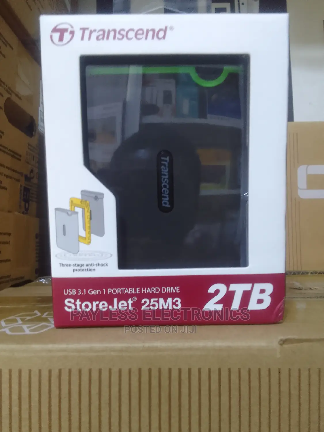 Transcend Storejet 25m3 2tb