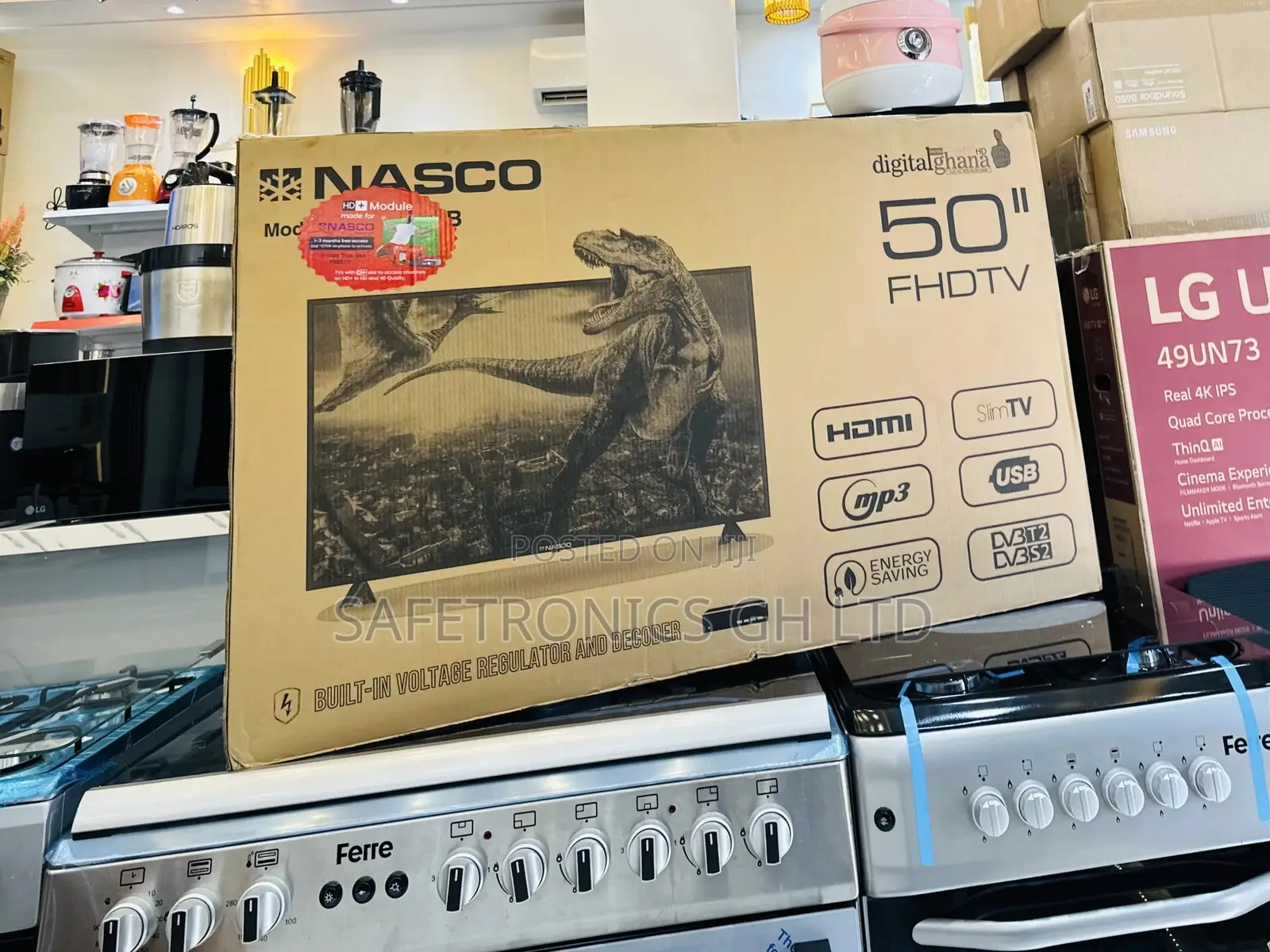 50 Digital Satellite Nasco LED Glossy 