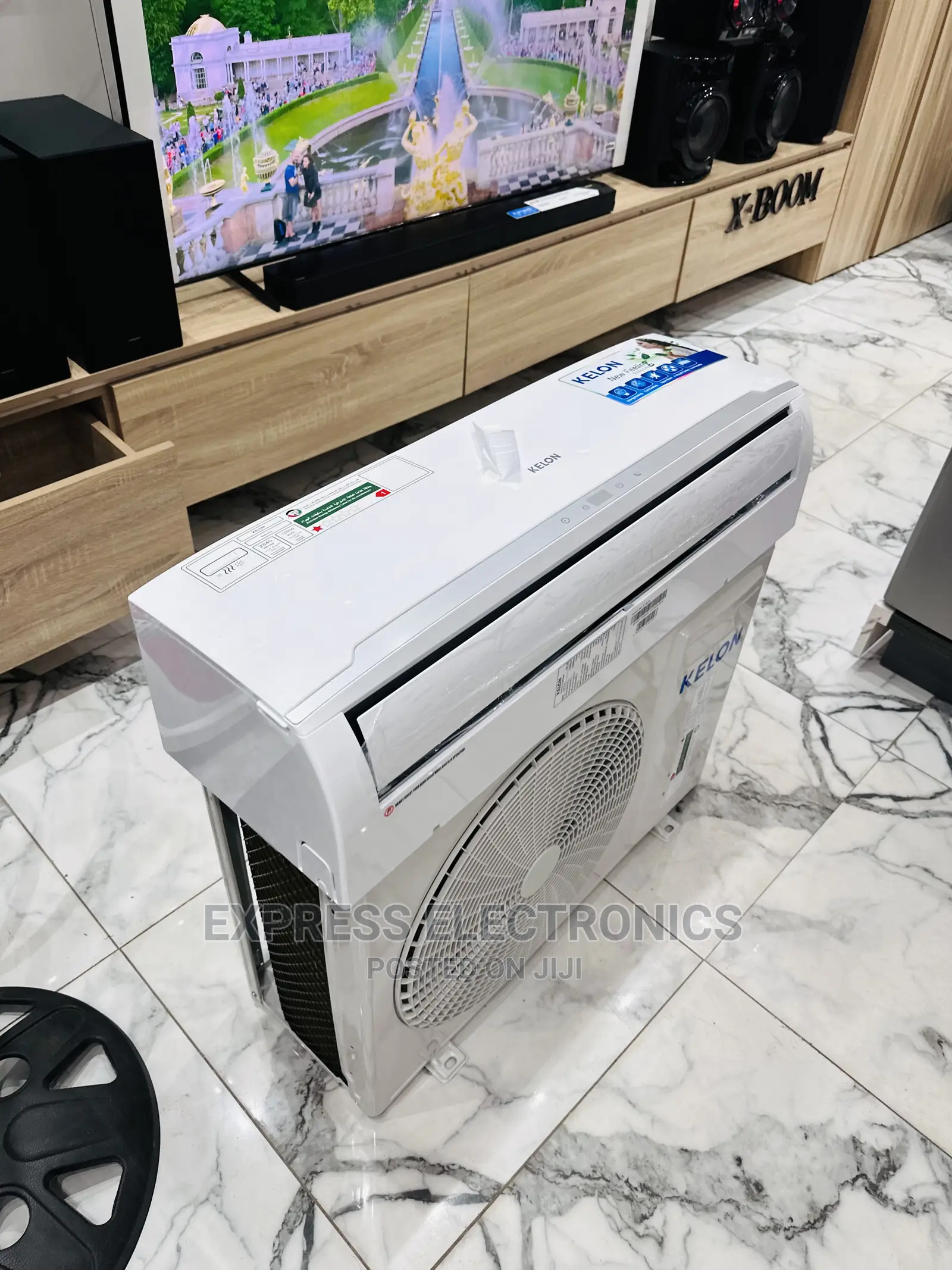 1 Quality Sleek Kelon 1.5hp Split R410 Gas White