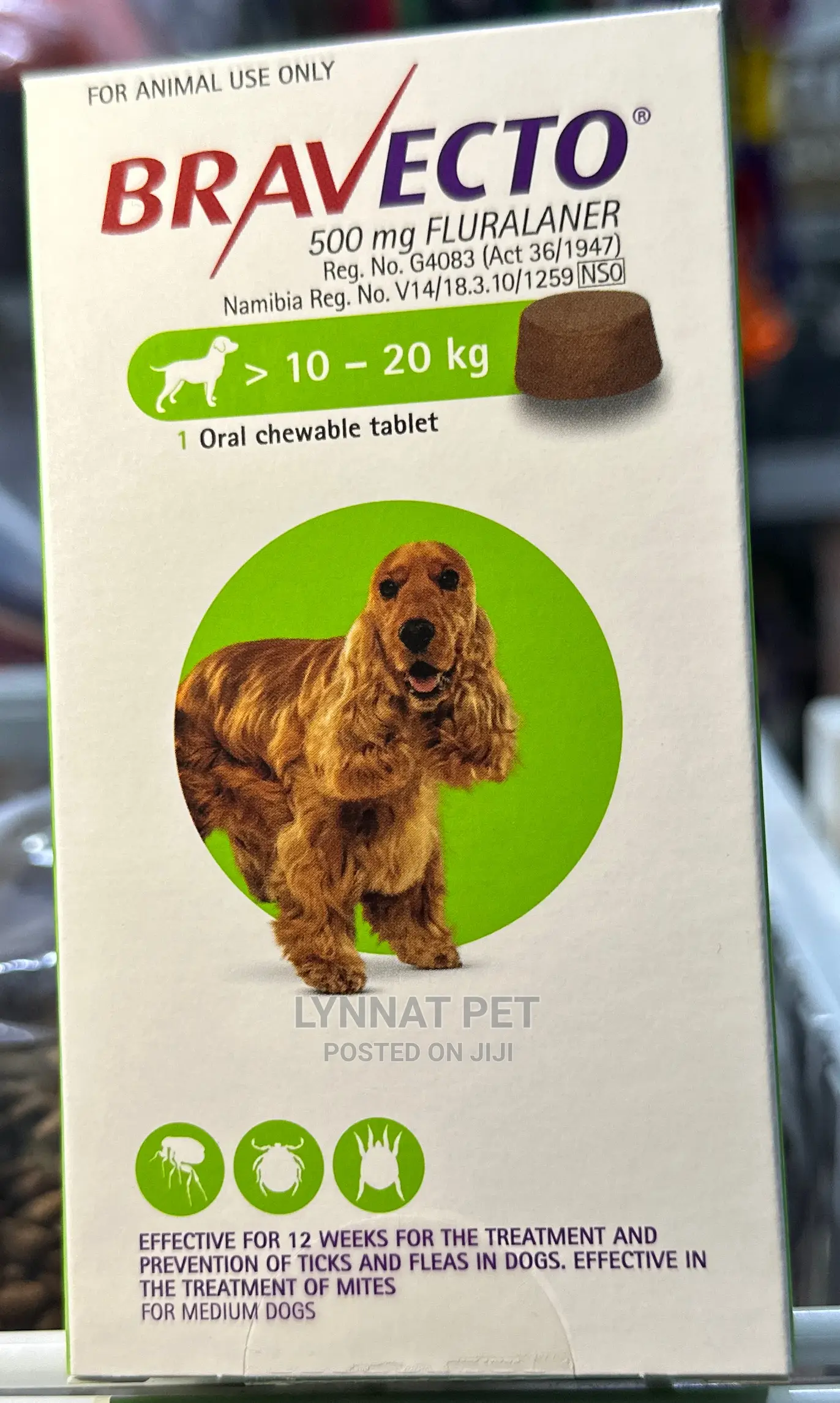 Bravecto 10-20kg
