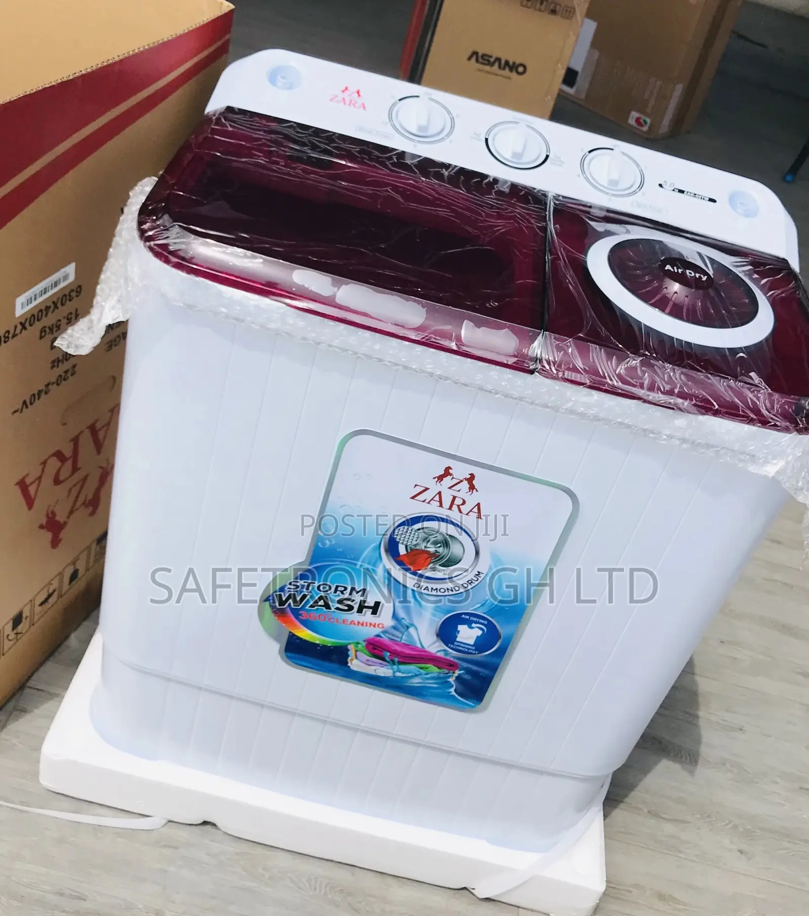 Fast Washingmachine Topload Semiautomatic Zara 5kg