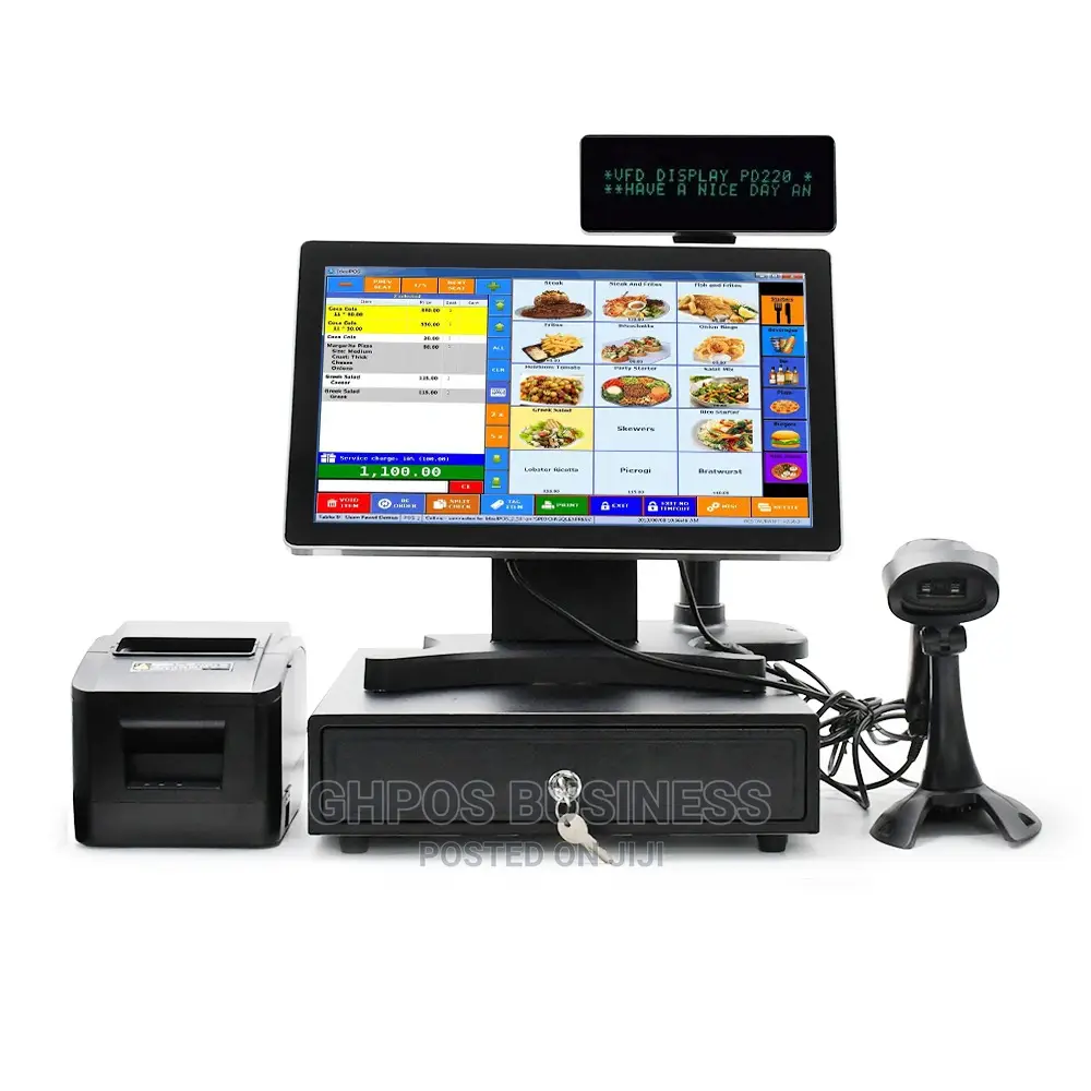 Touchscreen POS System Complete (Software & Hardware)