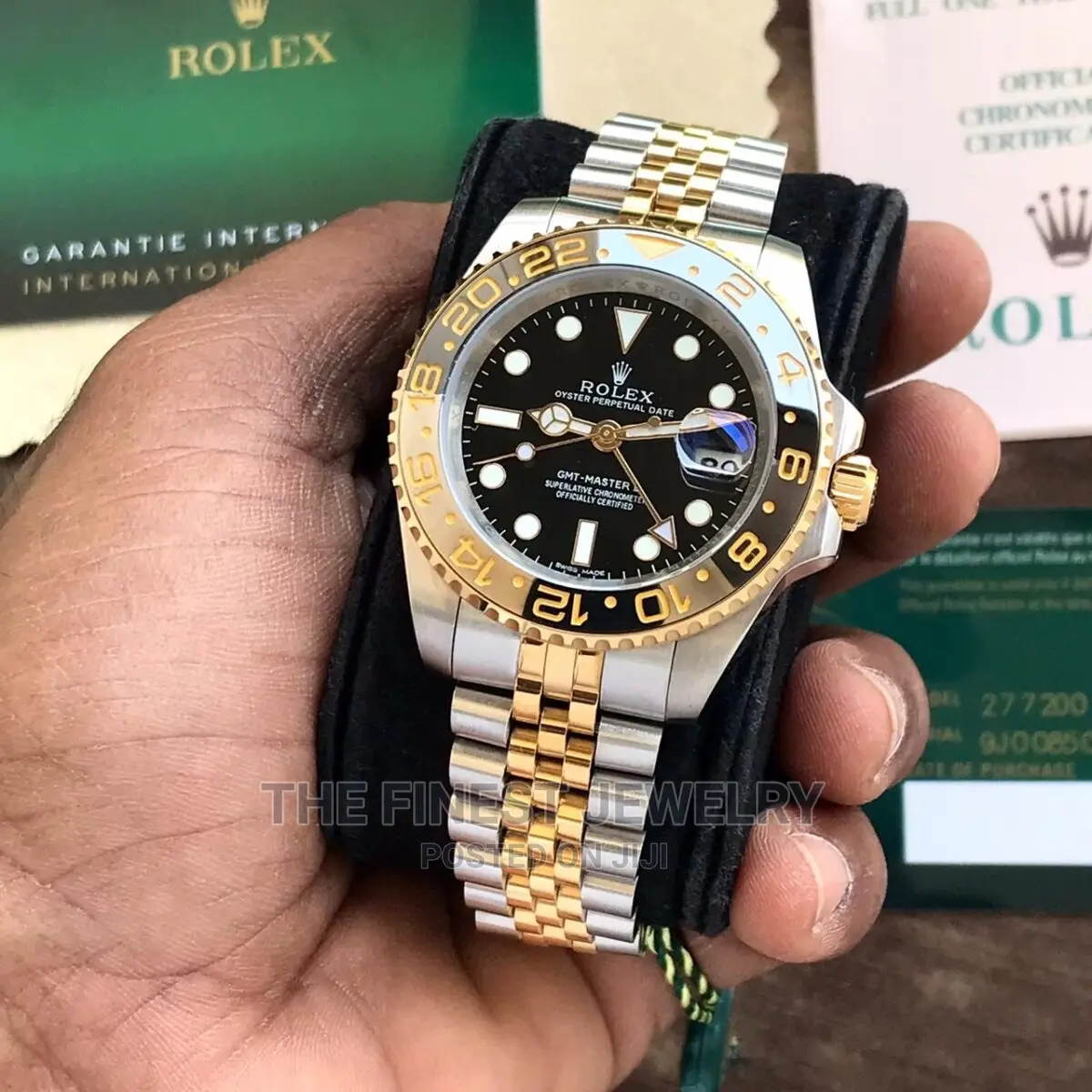 Rolex GMT Master 2 Date Just Swiss Automatic Mens Watch