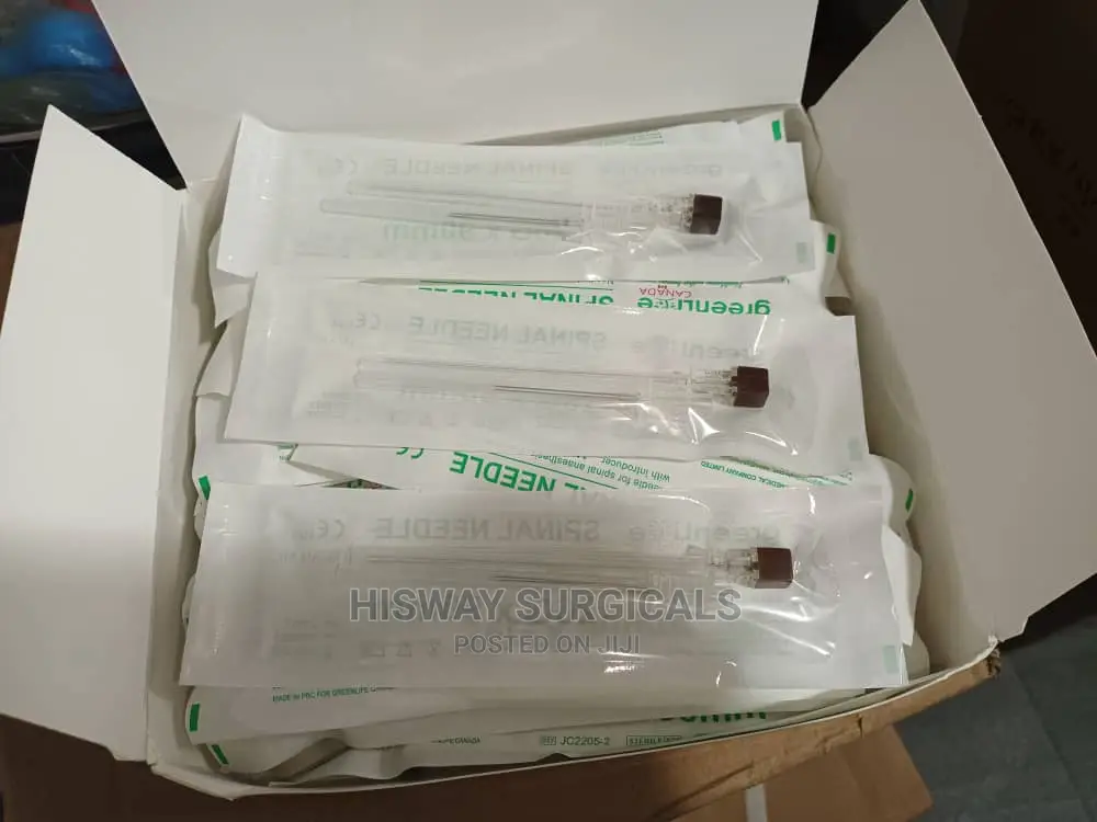 Spinal Needles Needles for Spinal Anesthesia With Introducer