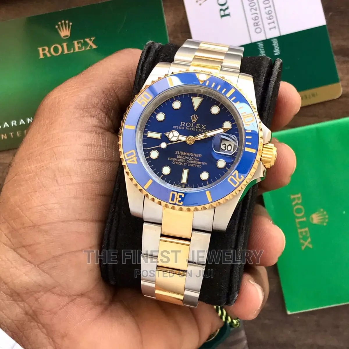 Rolex Submariner Date Oyster 41mm Blue Automatic Men’S Watch