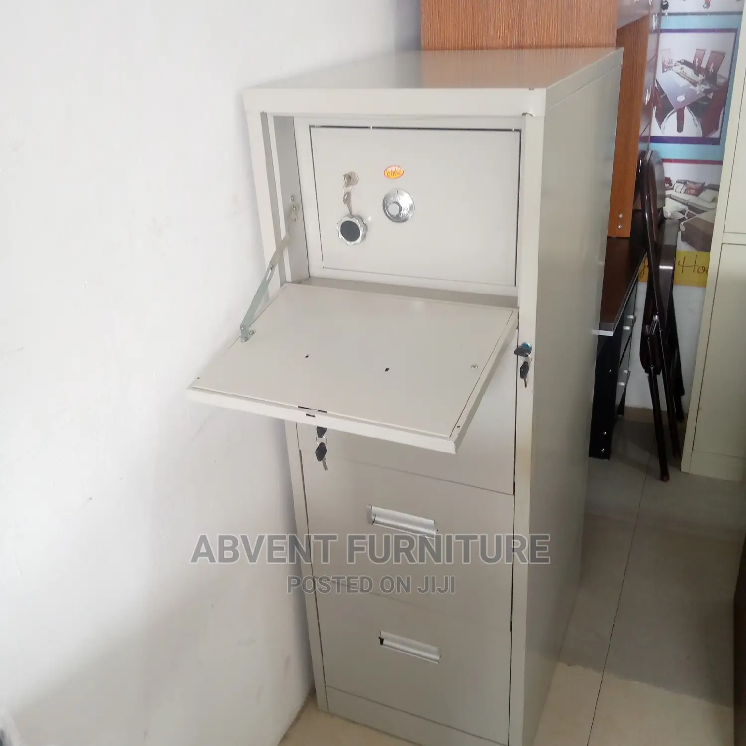 Cabinet With Safe
