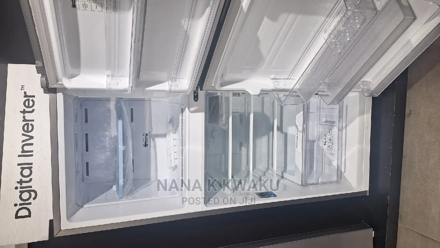 New Samsung_203litres Double Door_fridge With Top Freezer