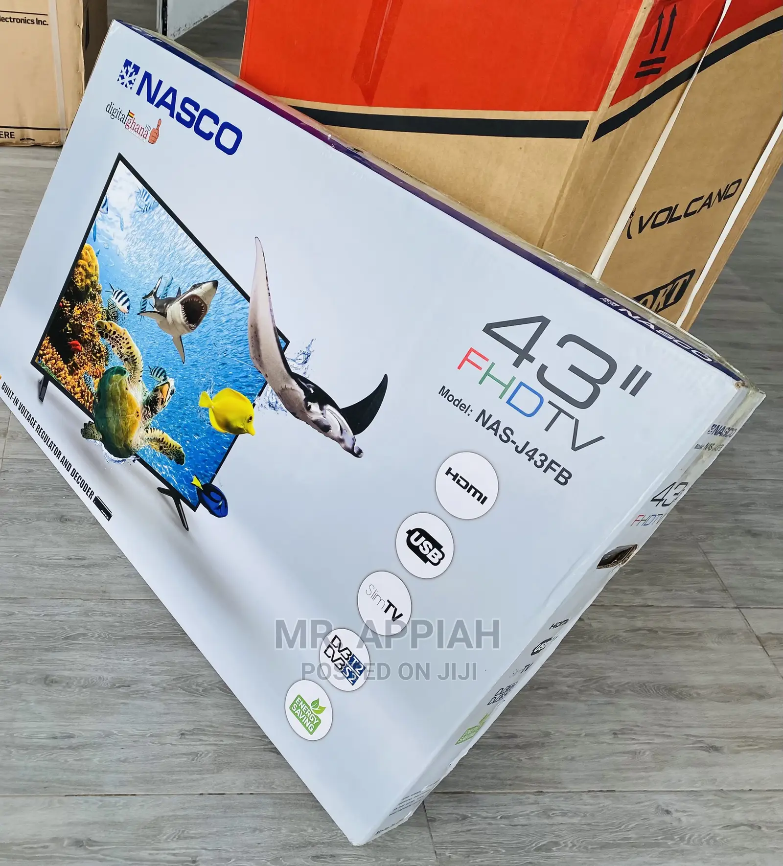Classic Nasco 43 Inch Full HD Smart LED Tv(Black)