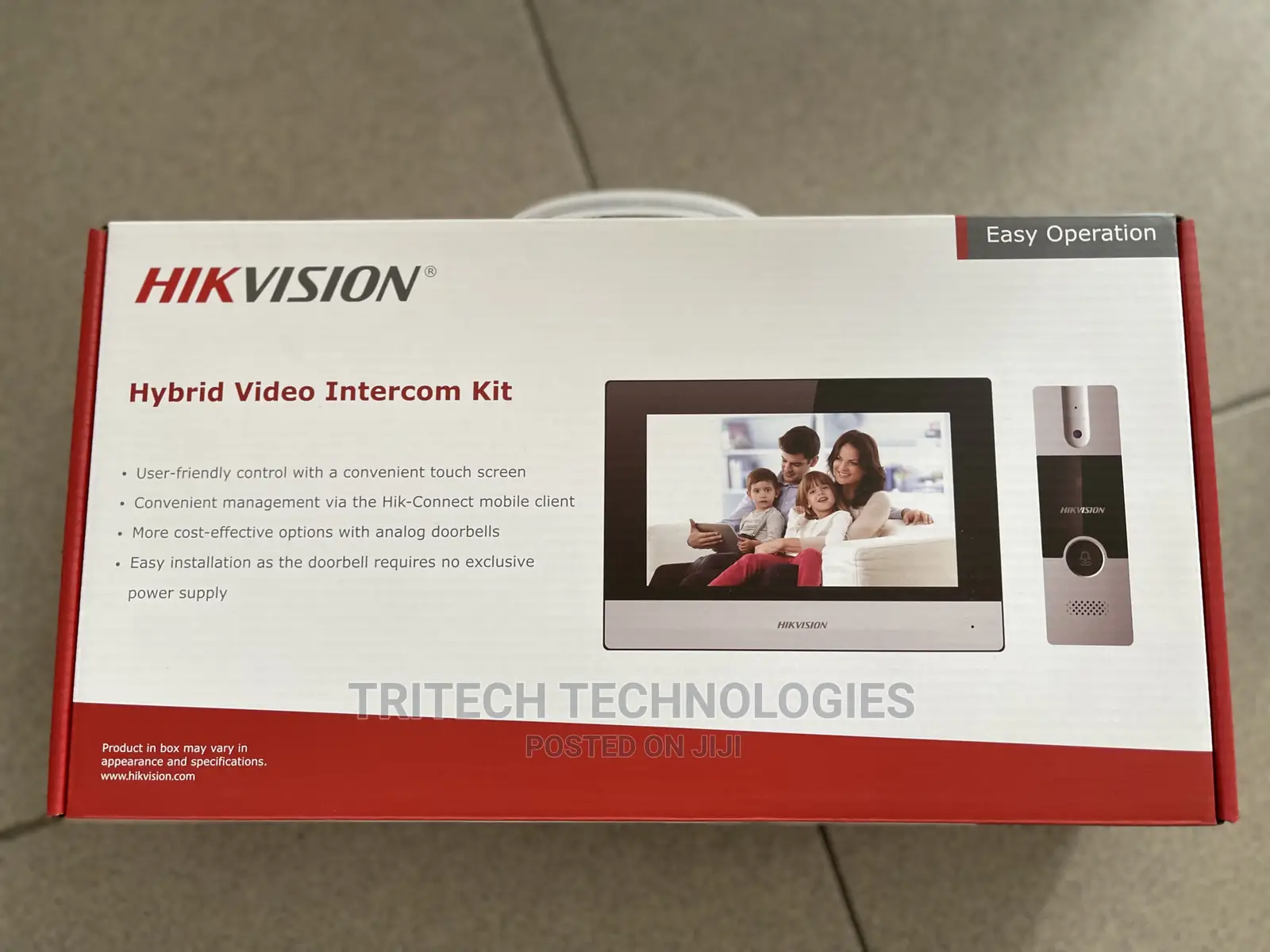 Hikvision Ds-Kis302-P Hybrid Video Intercom (Mobile View)