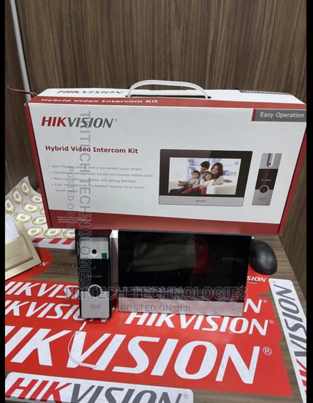 Hikvision Ds-Kis302-P Hybrid Video Intercom (Mobile View)
