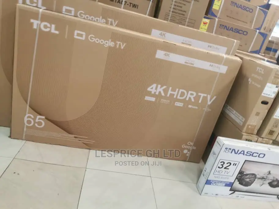 TCL 65” Android Smart Frameless TV