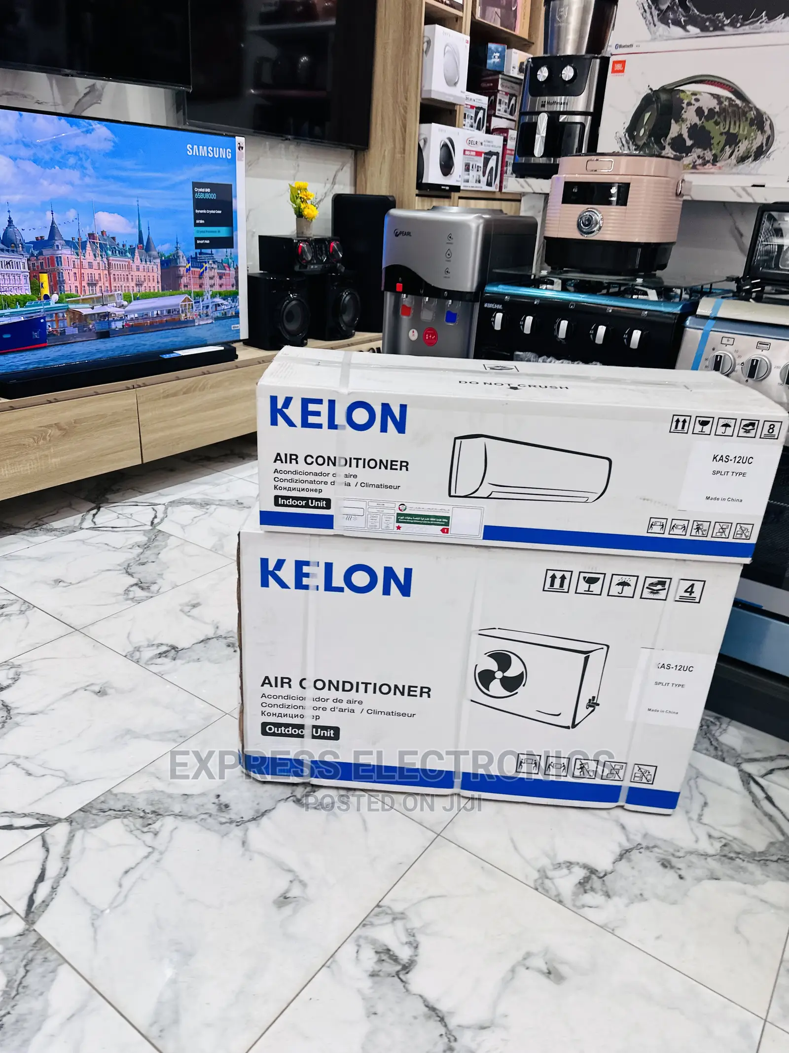 White Split R410 Gas 1.5hp AC Kelon Authentic Airflow