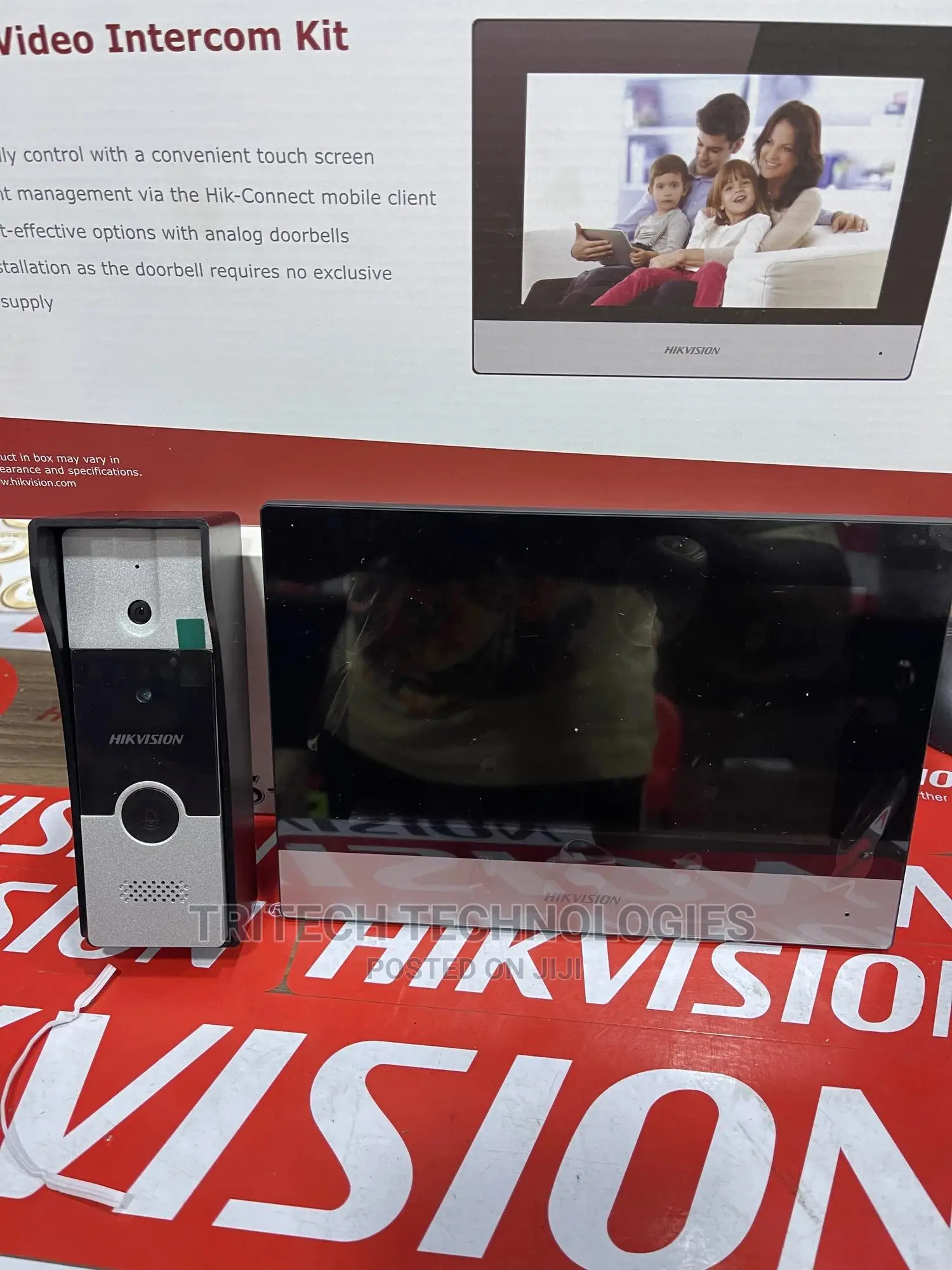 Hikvision Ds-Kis302-P Hybrid Video Intercom (Mobile View)
