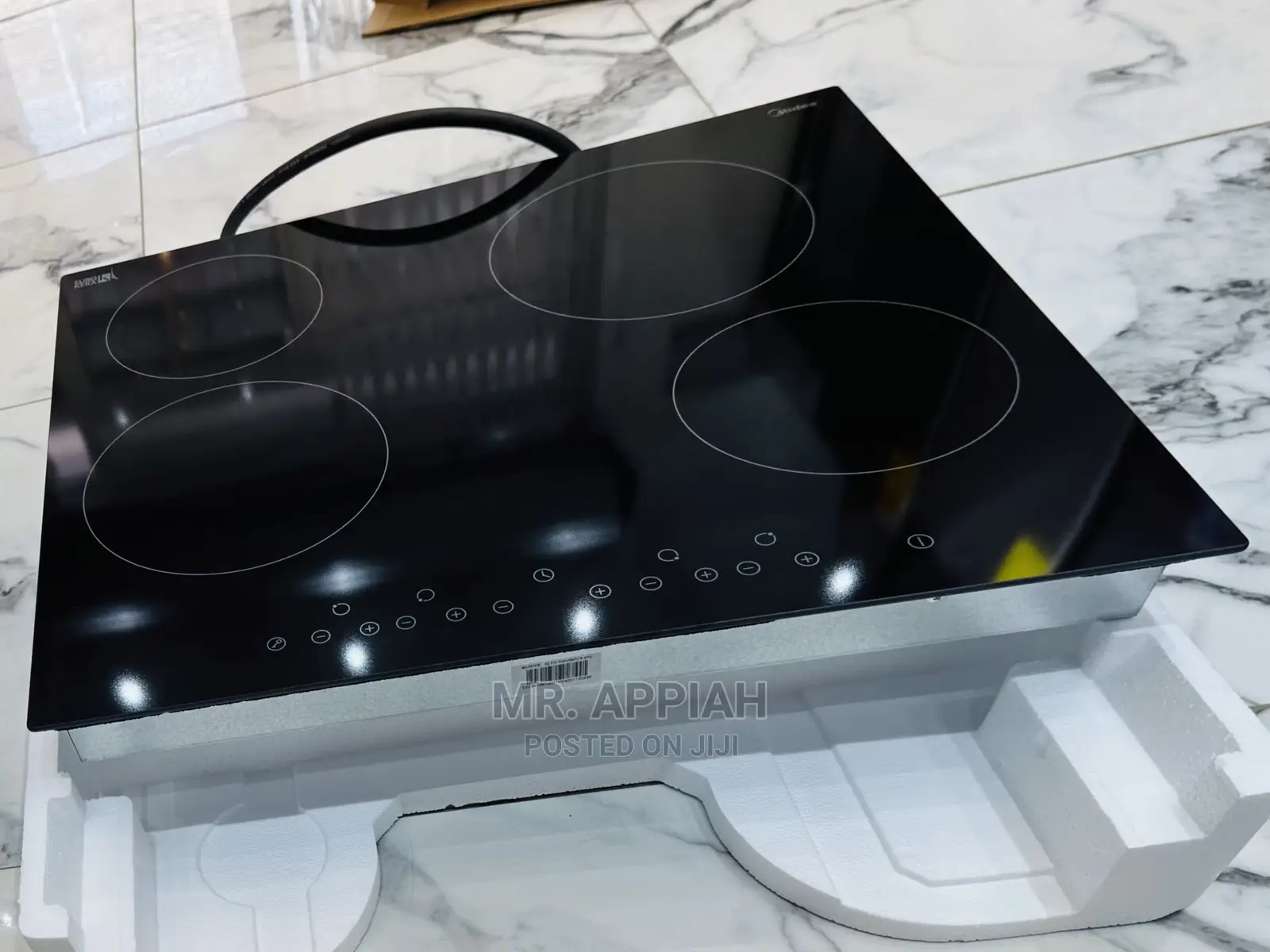 Sealed in Box Midea 4 Built-in Electric Cooker(Black) 